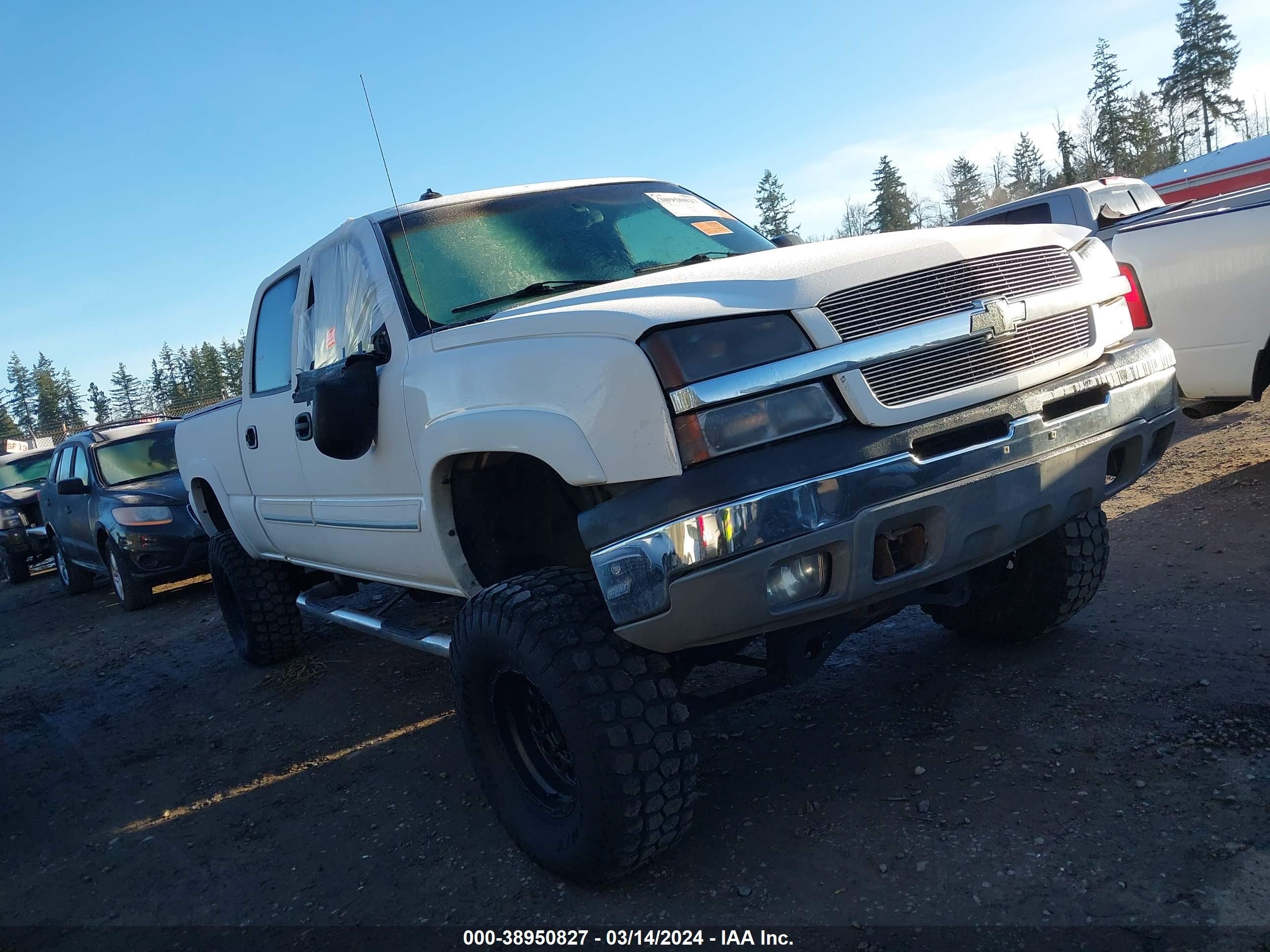 CHEVROLET SILVERADO 2003 1gcgk13u53f241700