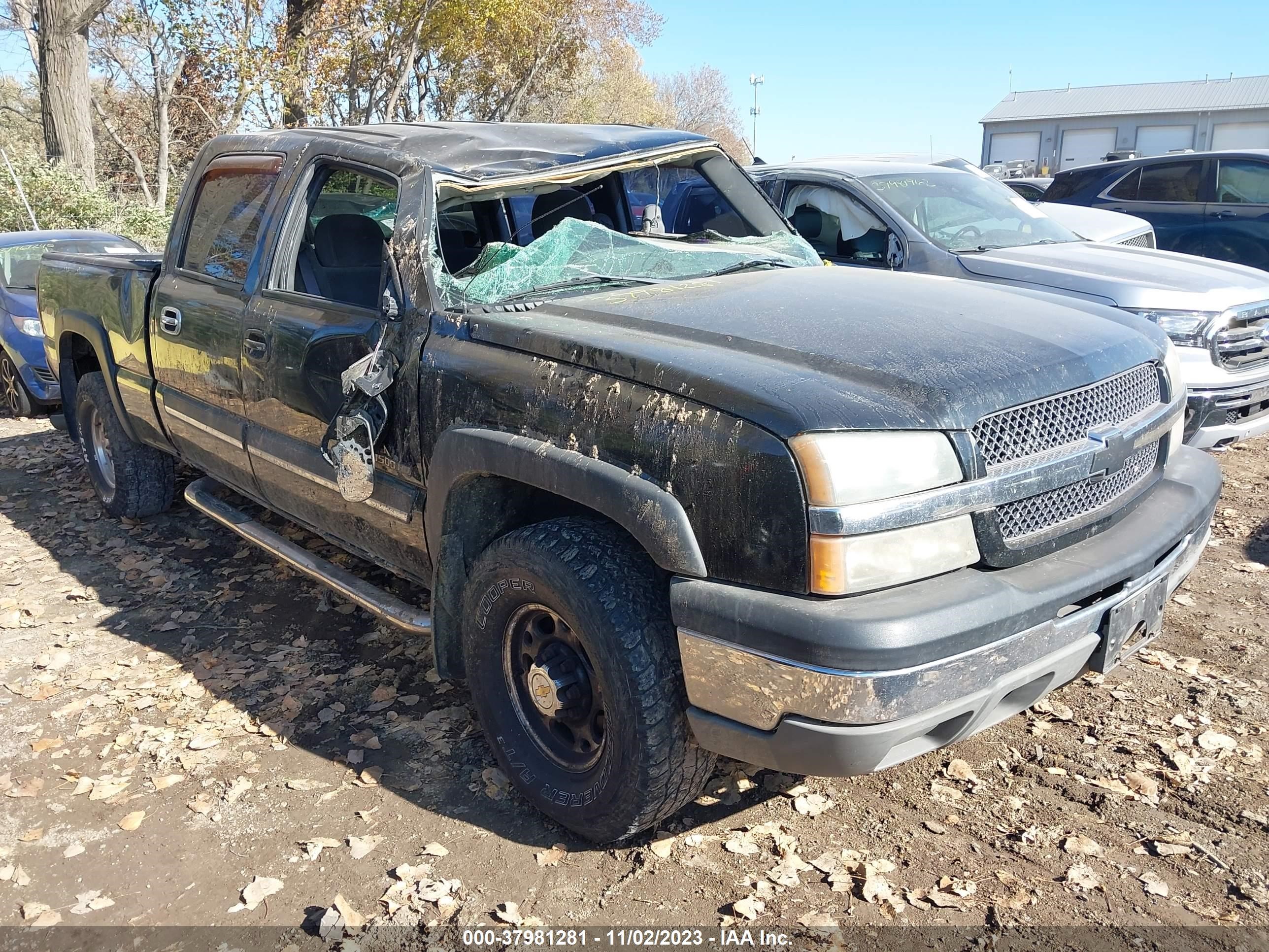 CHEVROLET SILVERADO 2003 1gcgk13u63f123140