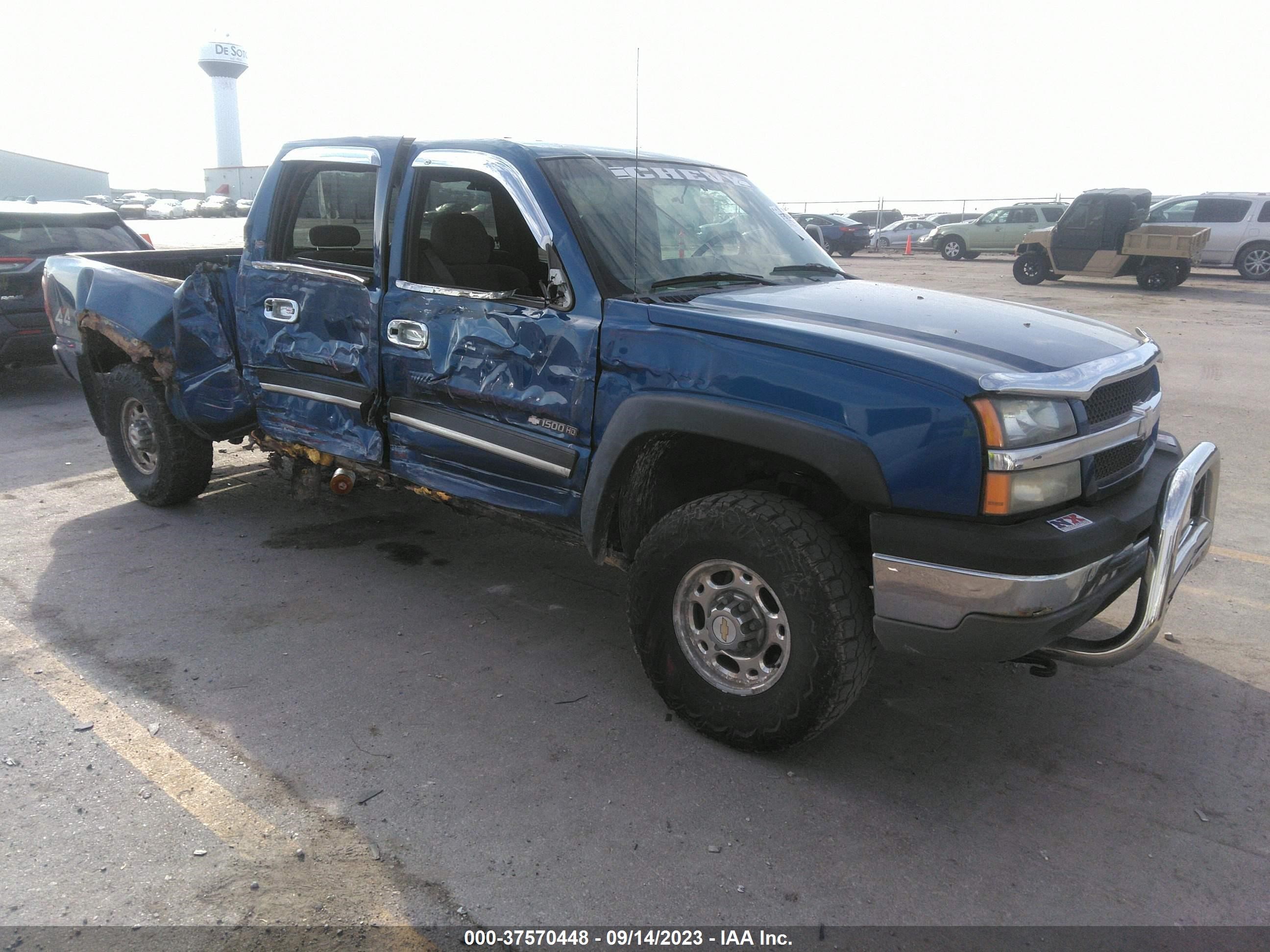 CHEVROLET SILVERADO 2003 1gcgk13u63f154744