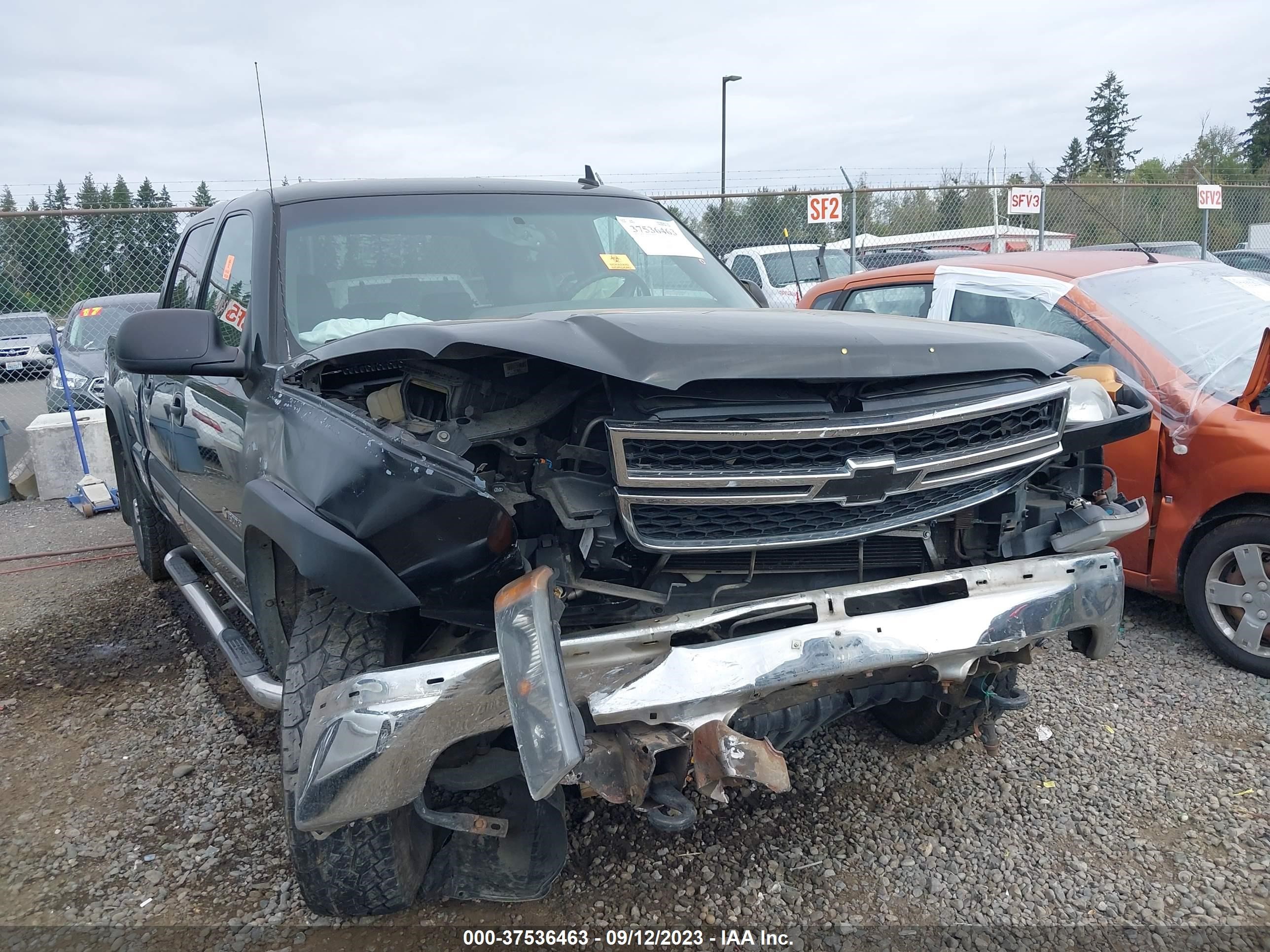 CHEVROLET SILVERADO 2006 1gcgk13u96f213290