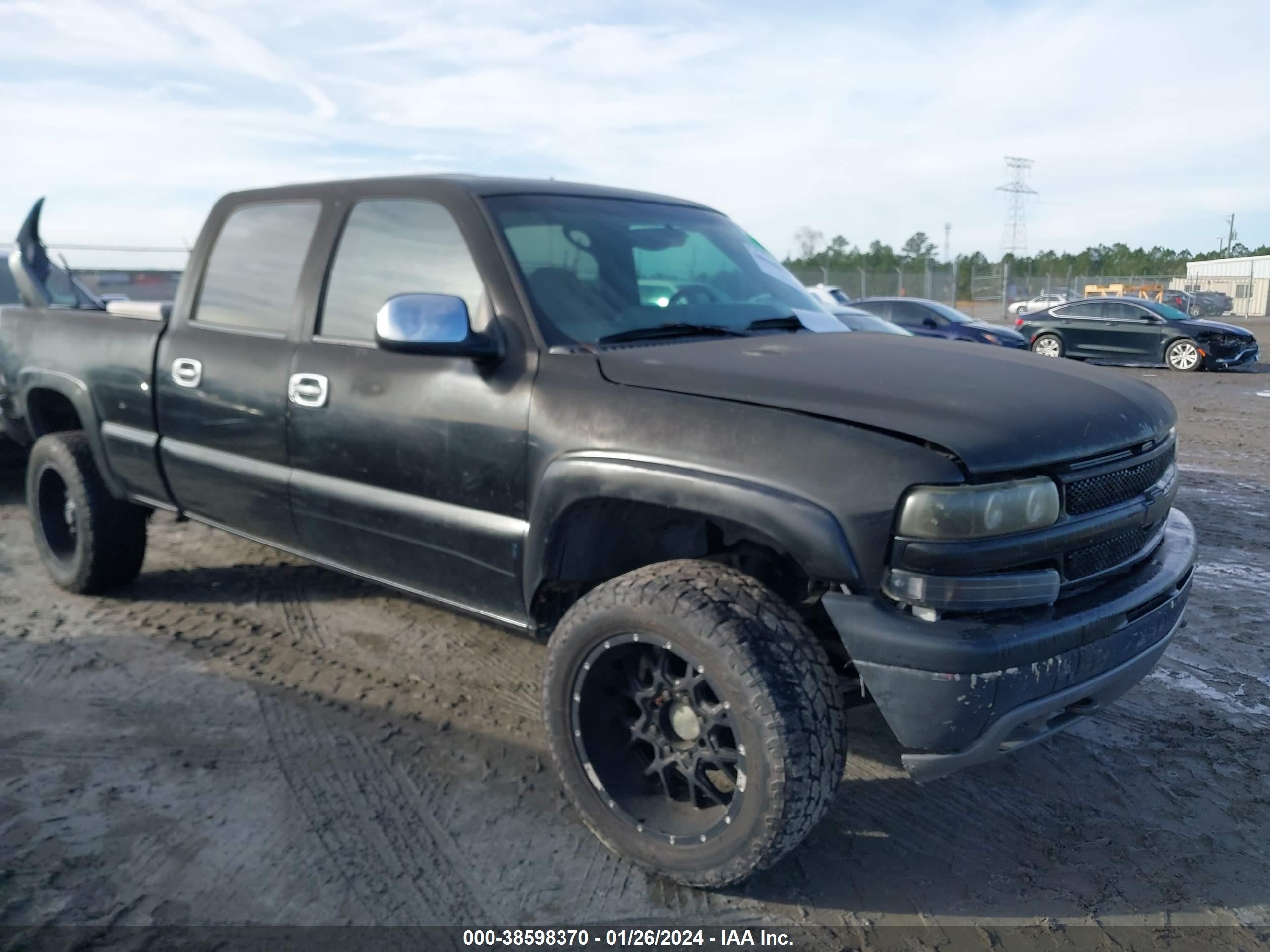 CHEVROLET SILVERADO 2002 1gcgk13ux2f126928