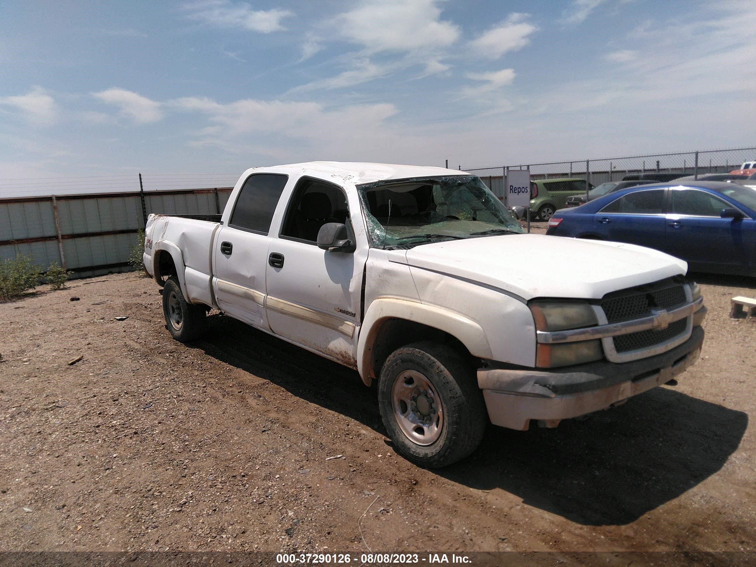 CHEVROLET SILVERADO 2004 1gcgk23u04f194938