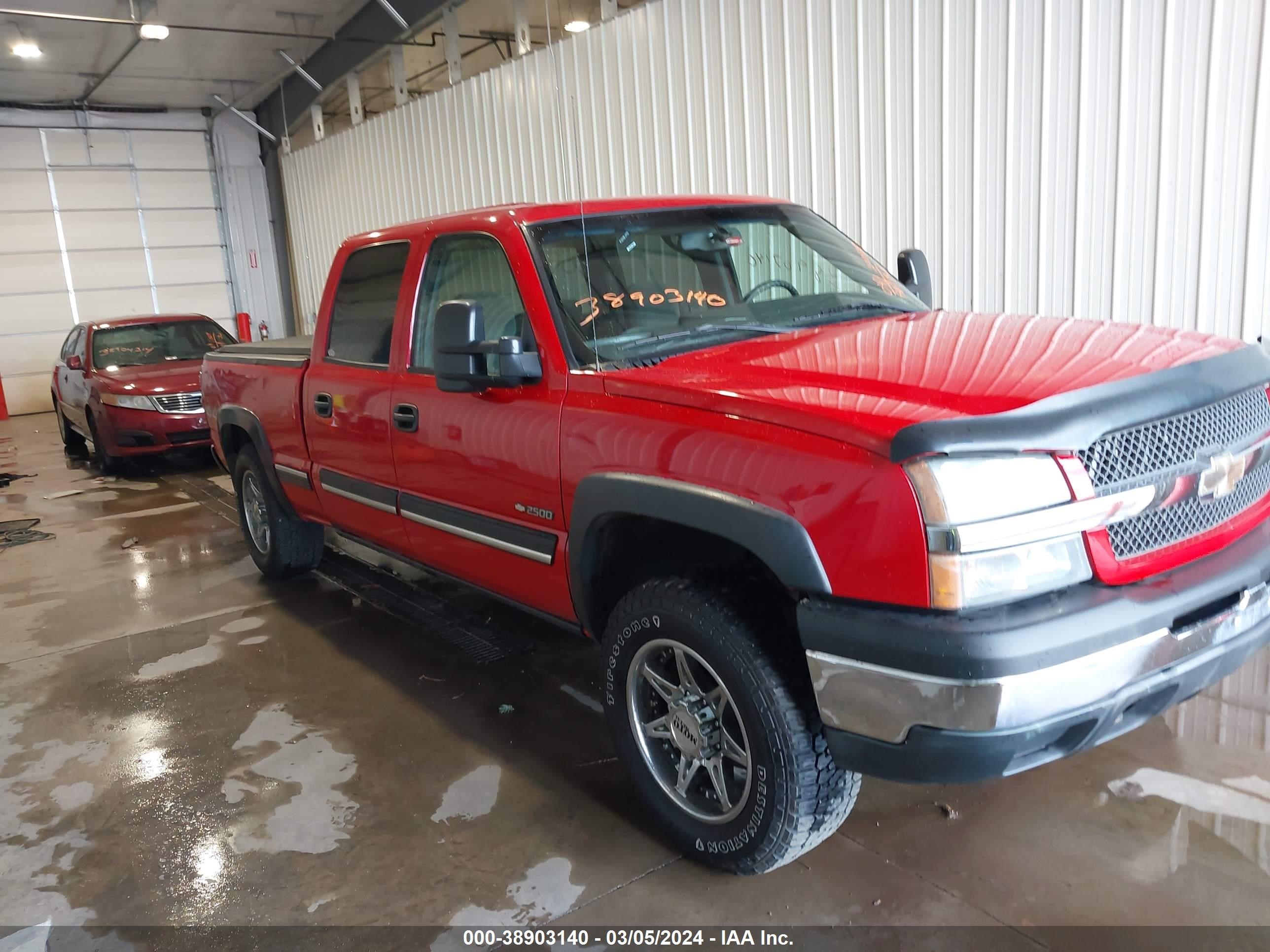 CHEVROLET SILVERADO 2004 1gcgk23u64f137935