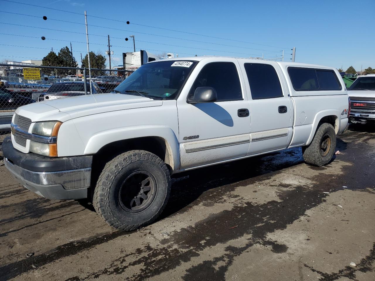 CHEVROLET SILVERADO 2004 1gcgk23u64f159045