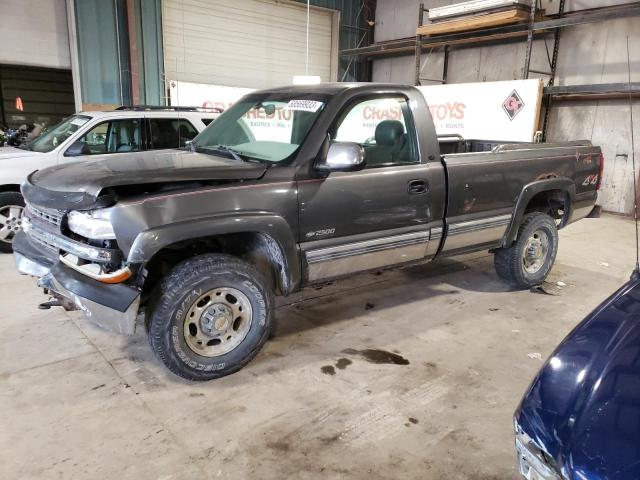 CHEVROLET SILVERADO 2000 1gcgk24u2ye315222