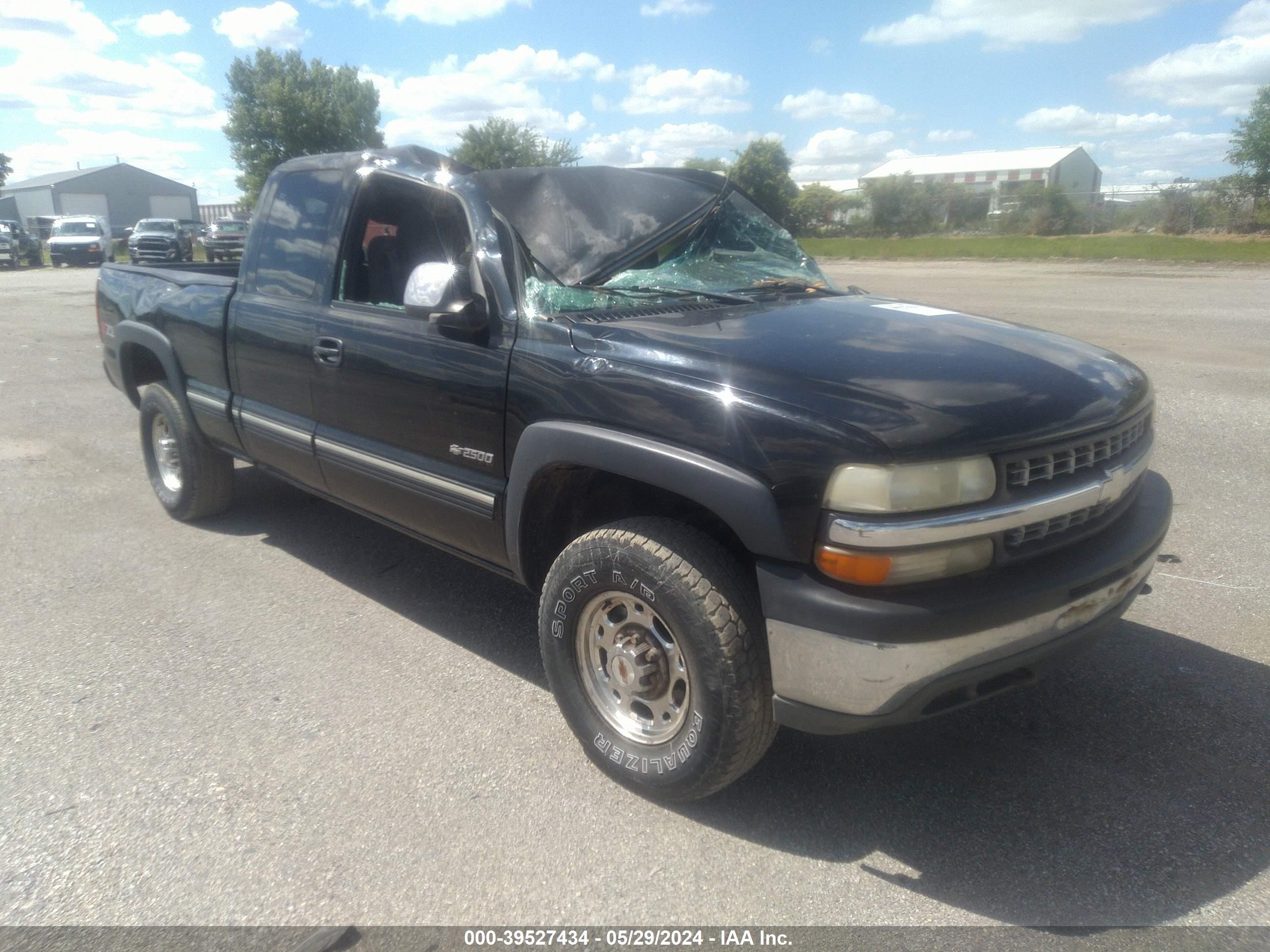 CHEVROLET SILVERADO 2000 1gcgk29u0ye204919