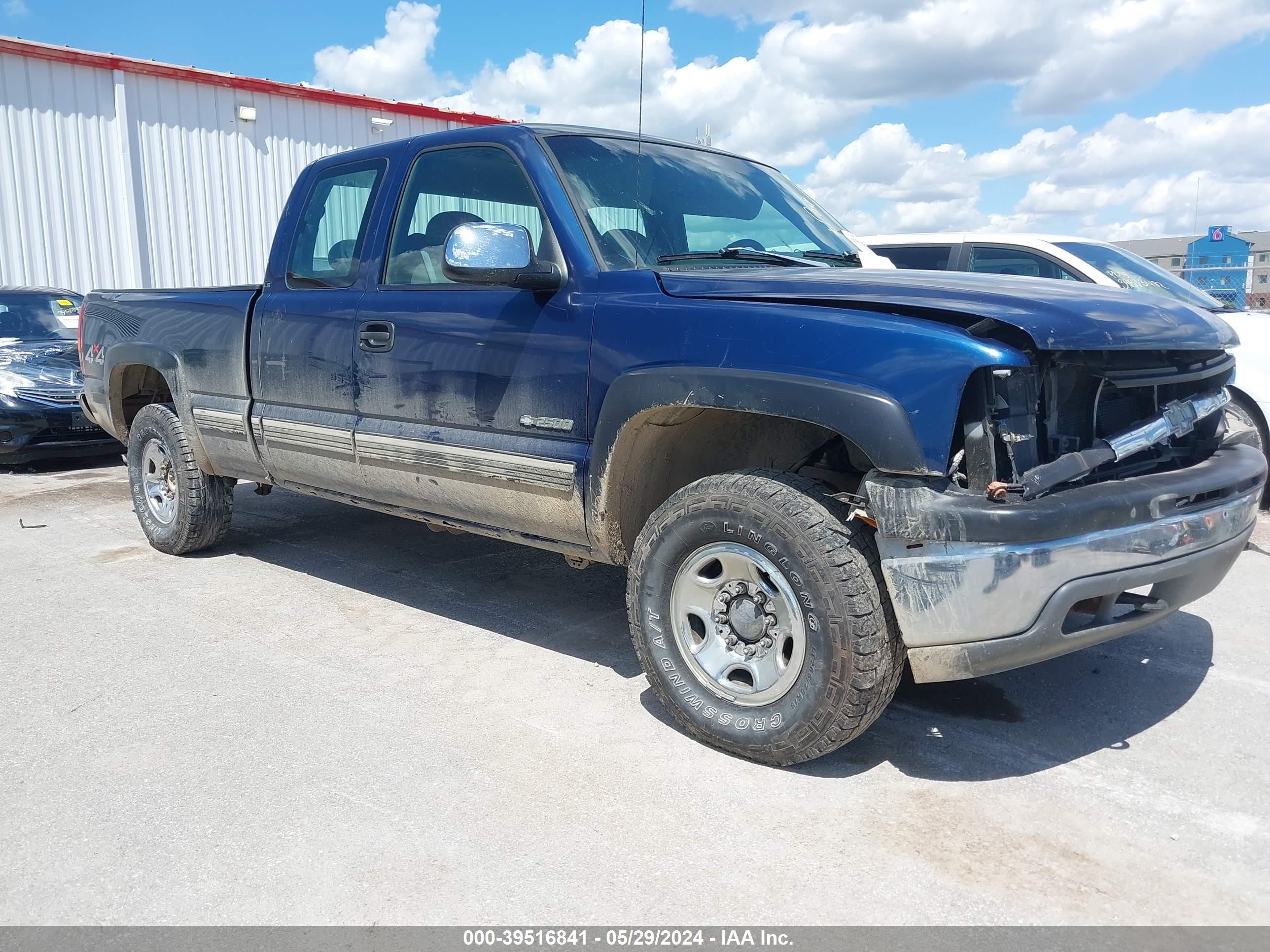 CHEVROLET SILVERADO 1999 1gcgk29u2xe135617