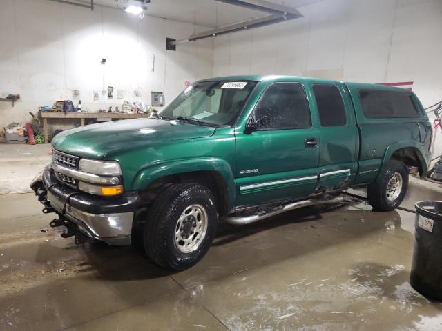 CHEVROLET SILVERADO 2000 1gcgk29u4ye299517