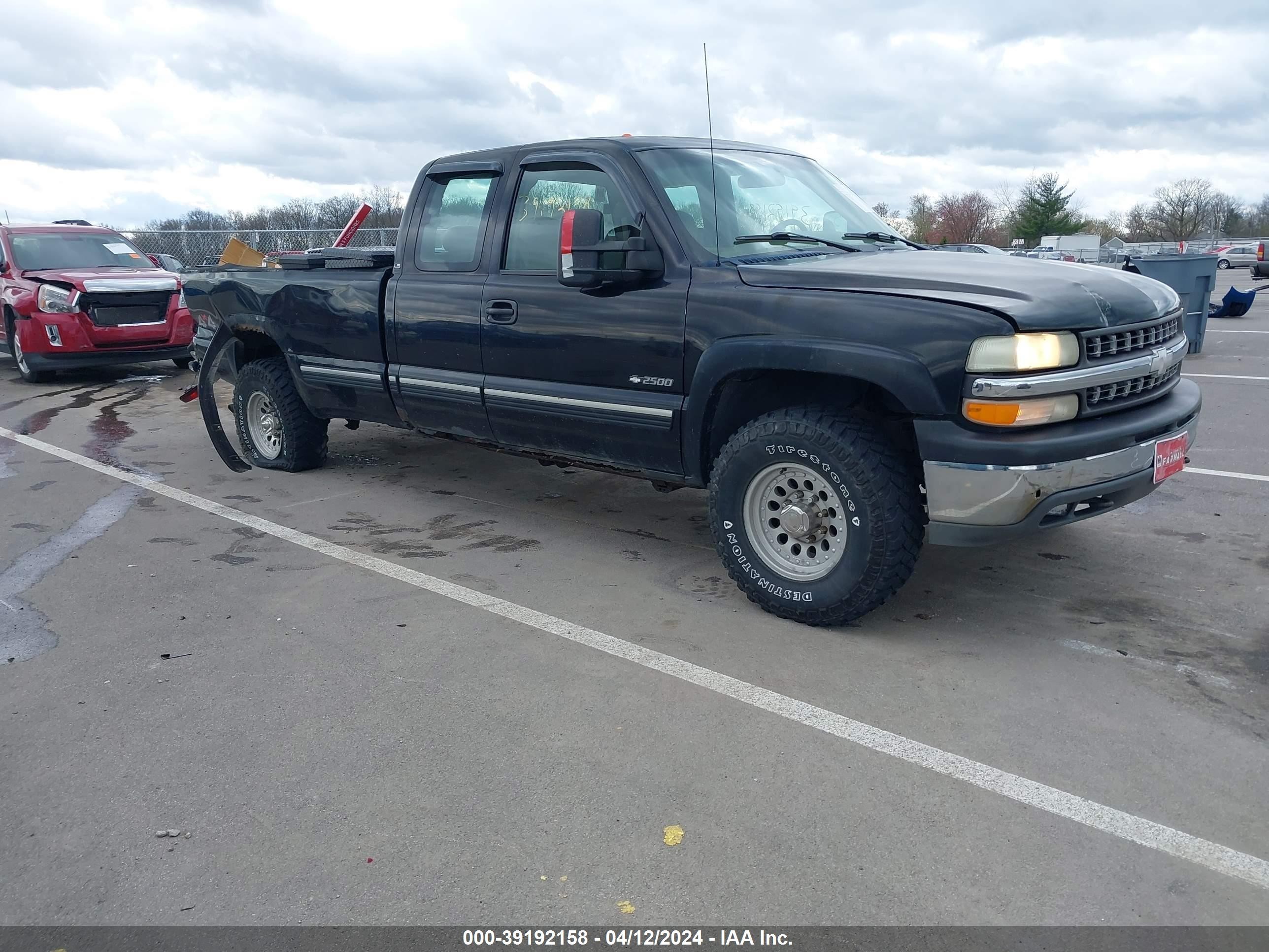 CHEVROLET SILVERADO 1999 1gcgk29u5xe238594