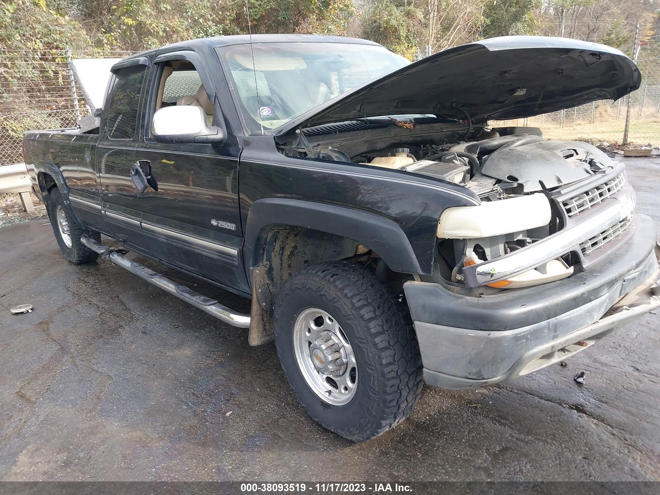 CHEVROLET SILVERADO 1999 1gcgk29u7xe175269