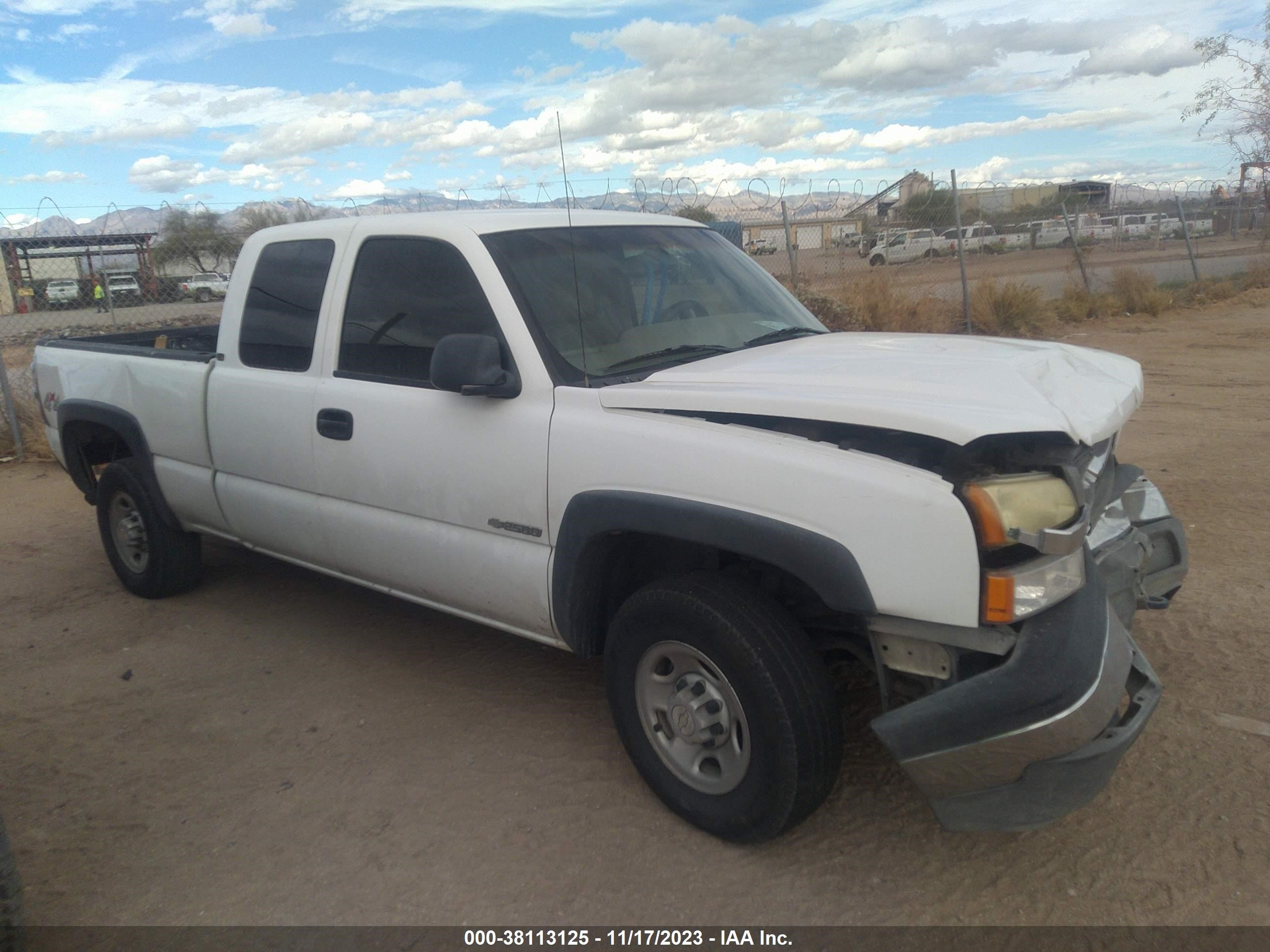 CHEVROLET SILVERADO 2003 1gcgk29u93z321299