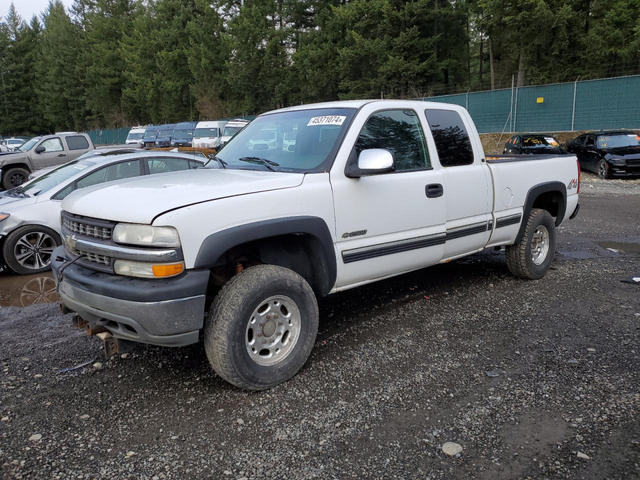 CHEVROLET SILVERADO 2001 1gcgk29ux1z294028