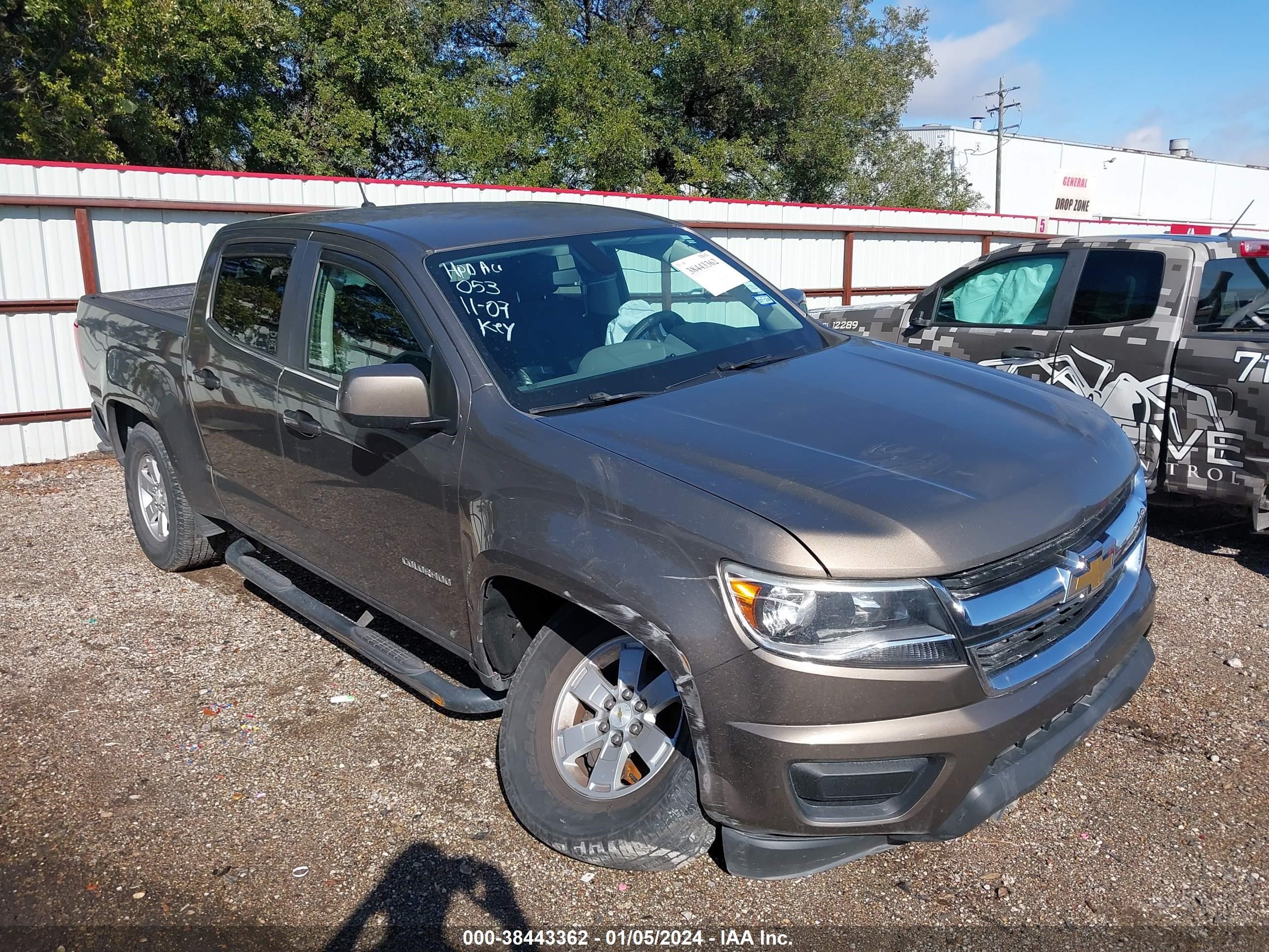 CHEVROLET COLORADO 2015 1gcgsaea1f1250673