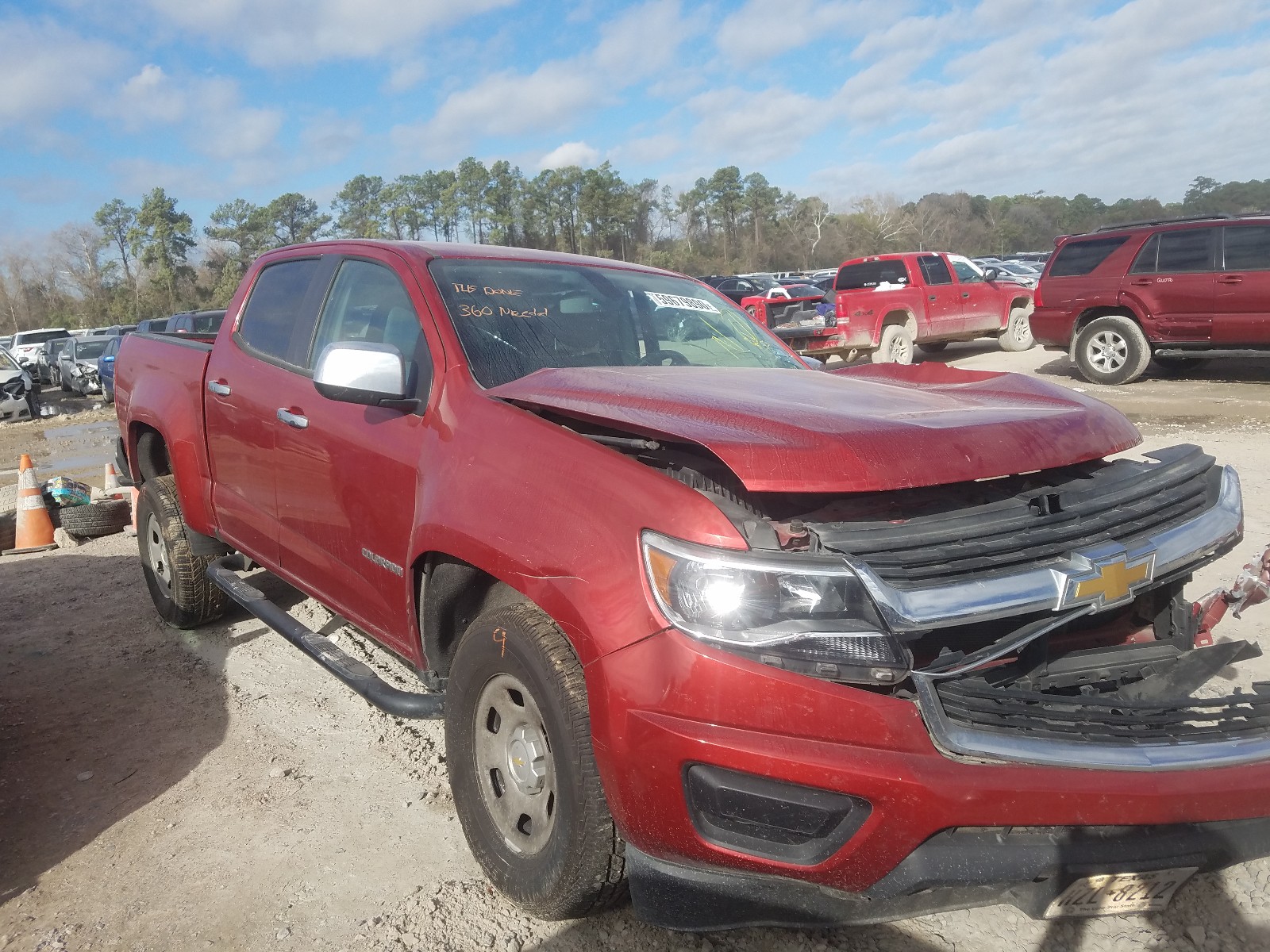 CHEVROLET COLORADO 2016 1gcgsbe30g1359120