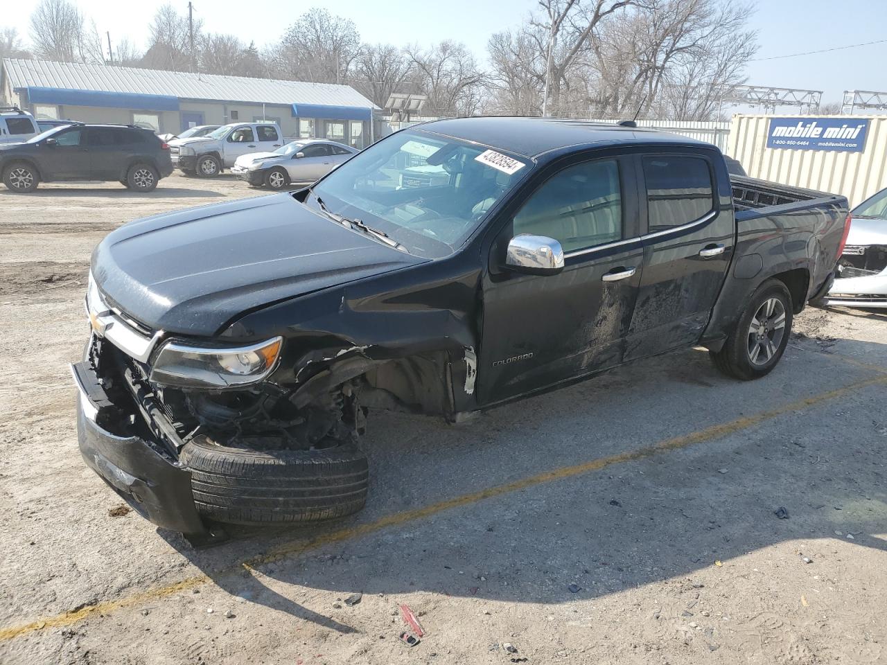 CHEVROLET COLORADO 2015 1gcgsbe38f1257708