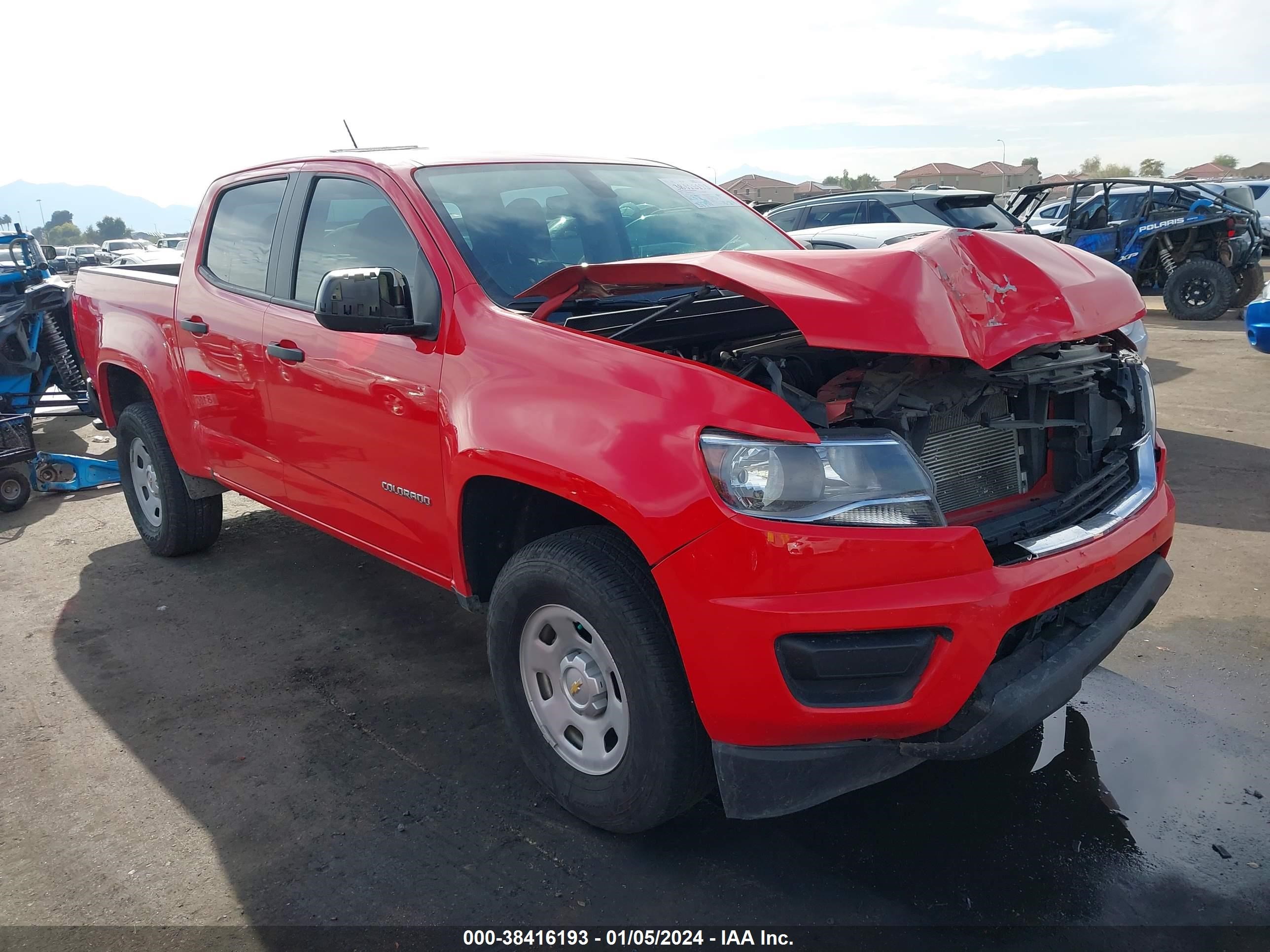 CHEVROLET COLORADO 2016 1gcgsbe3xg1358928