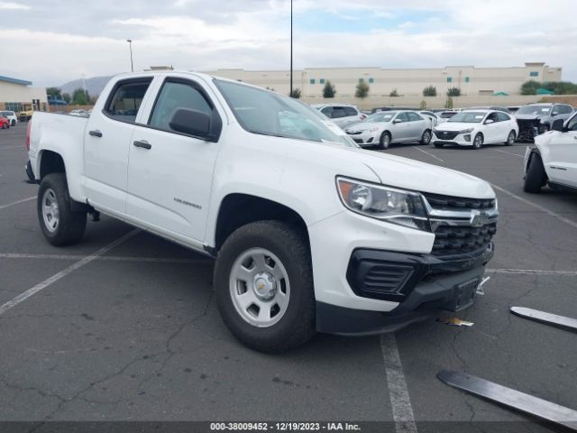 CHEVROLET COLORADO 2022 1gcgsbea5n1292722