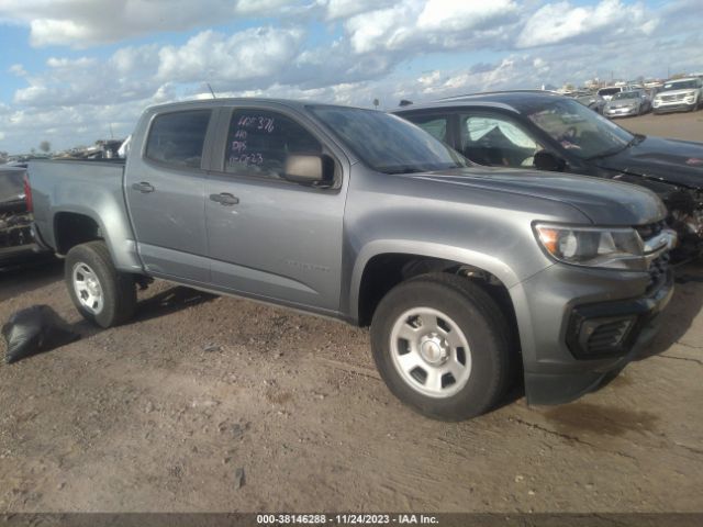 CHEVROLET COLORADO 2021 1gcgsbea6m1111545