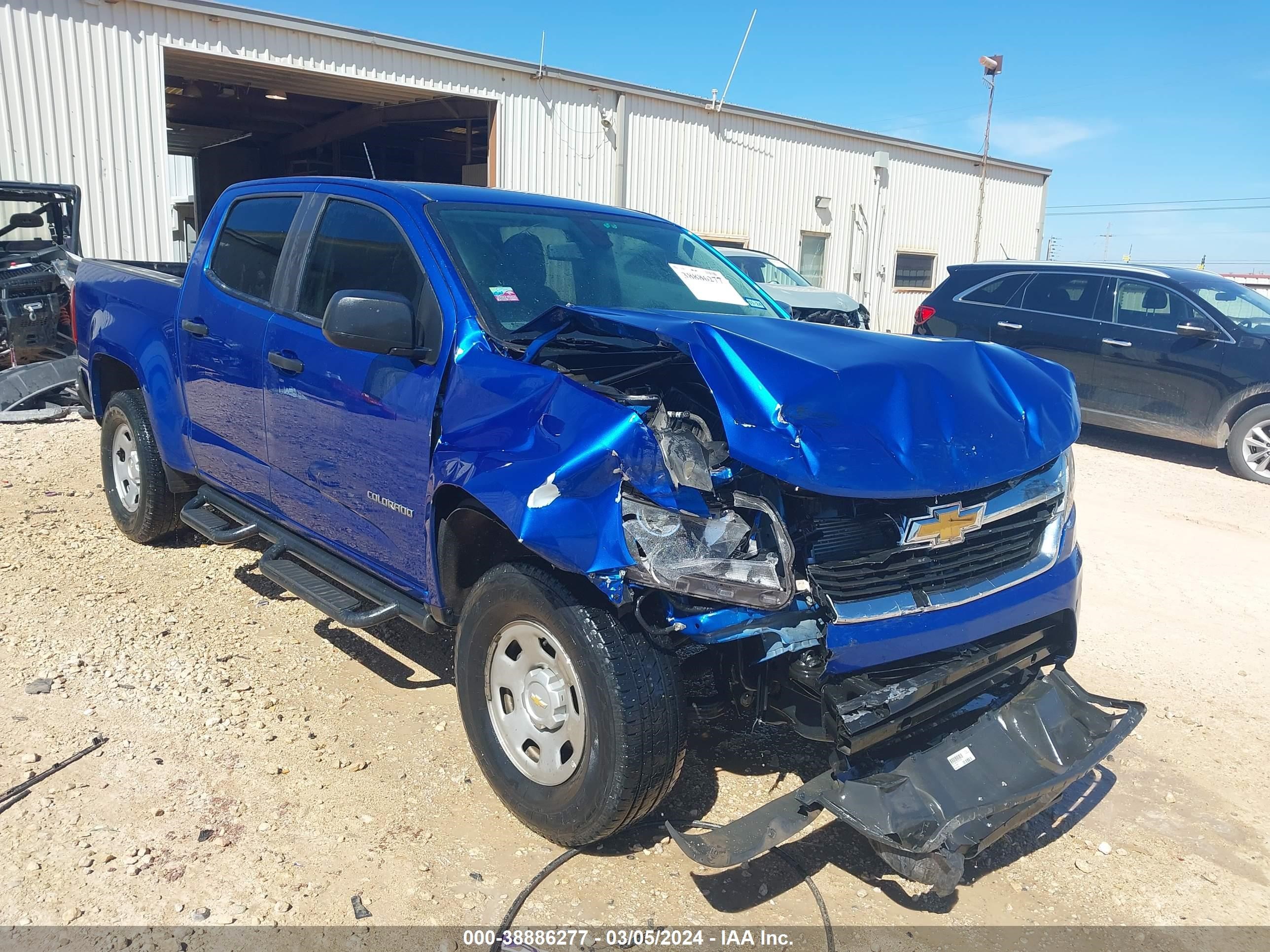 CHEVROLET COLORADO 2020 1gcgsbea9l1144117