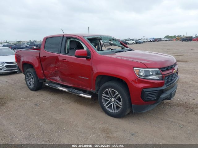 CHEVROLET COLORADO 2021 1gcgsben4m1124006