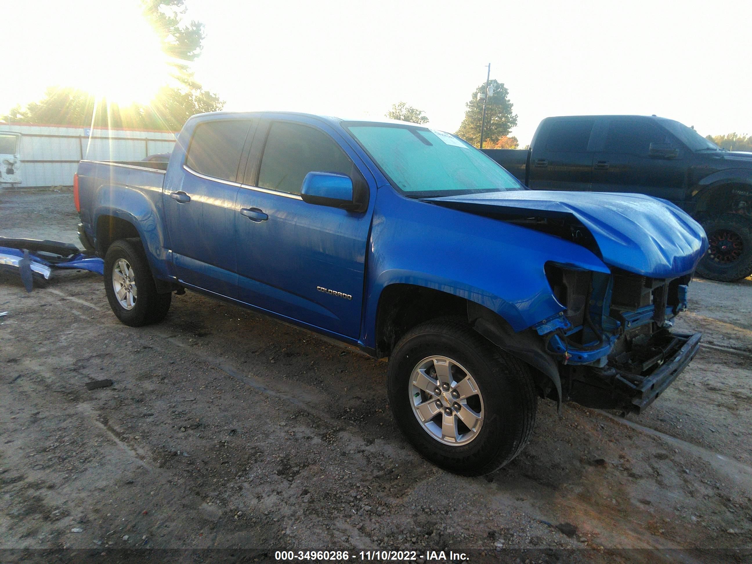 CHEVROLET COLORADO 2018 1gcgsben5j1323366