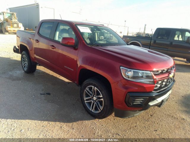 CHEVROLET COLORADO 2021 1gcgsben5m1193741