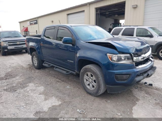 CHEVROLET COLORADO 2019 1gcgsben7k1160155