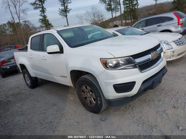 CHEVROLET COLORADO 2017 1gcgsben8h1296545