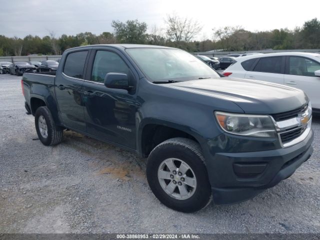 CHEVROLET COLORADO 2017 1gcgsben8h1329768