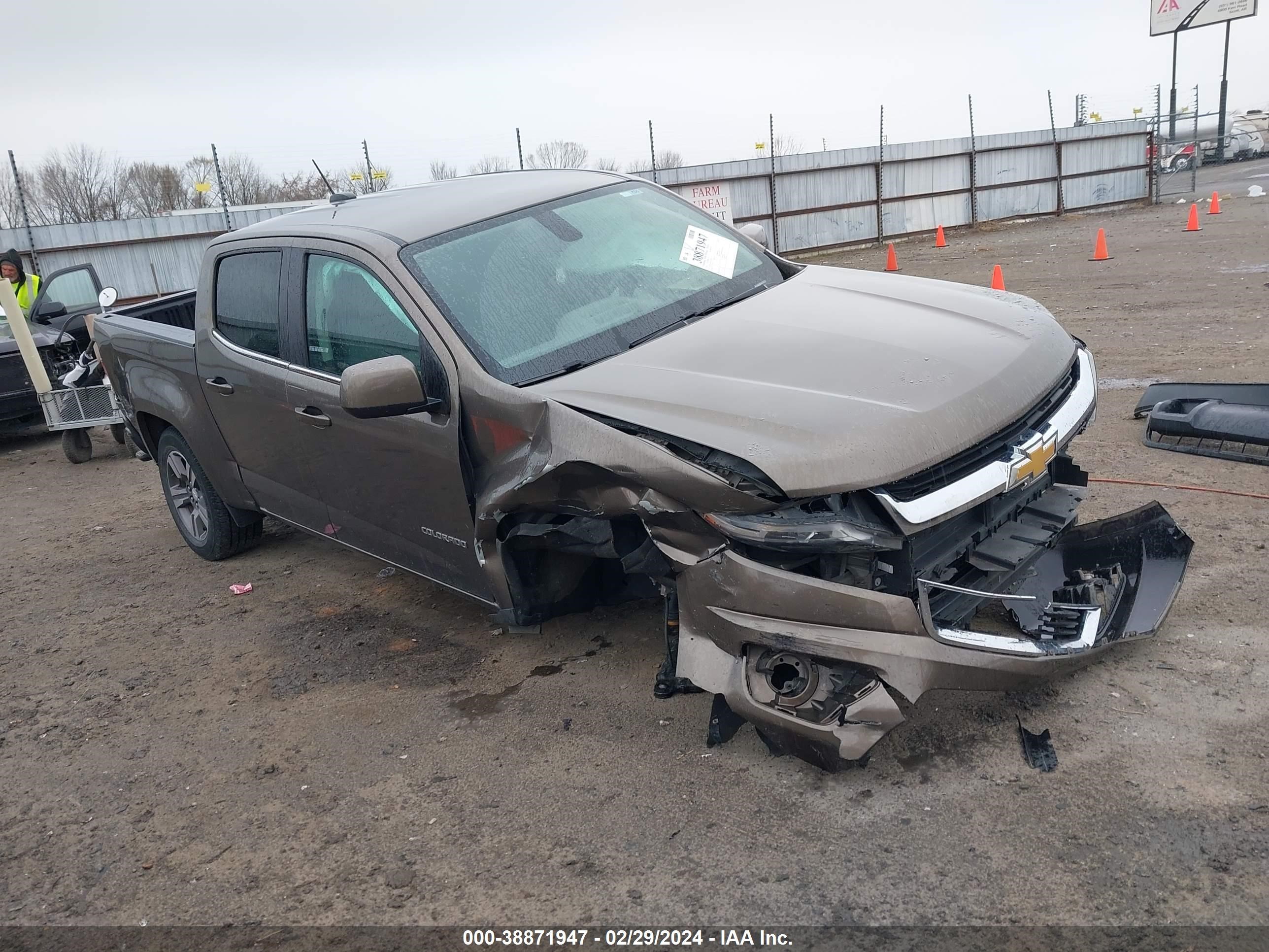 CHEVROLET COLORADO 2016 1gcgsce31g1205165