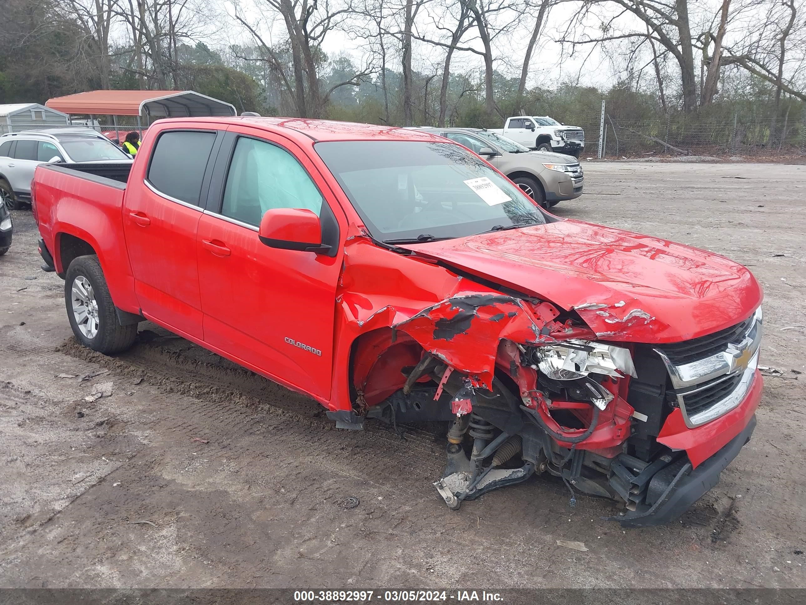 CHEVROLET COLORADO 2016 1gcgsce37g1256945