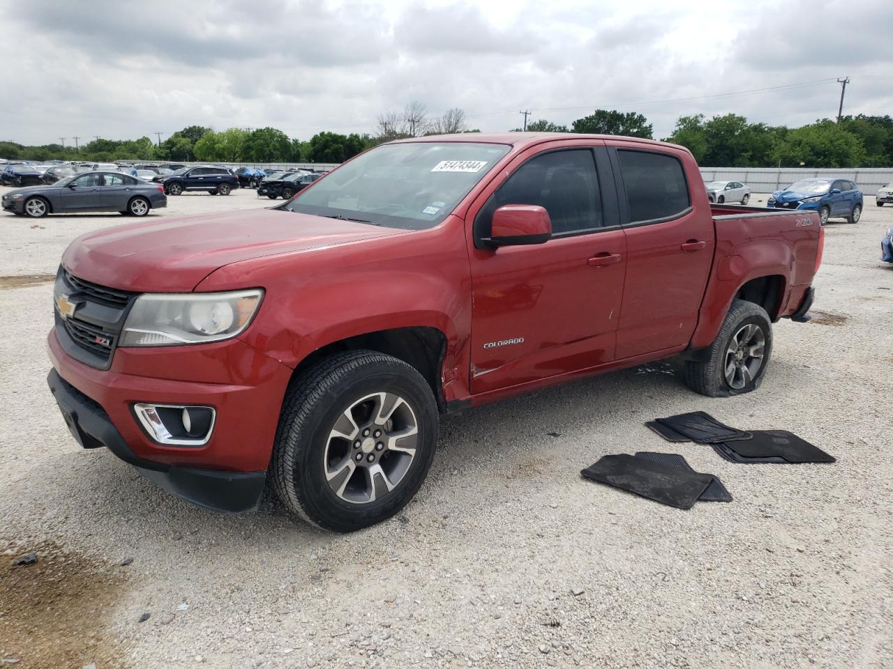 CHEVROLET COLORADO 2015 1gcgsce38f1225301