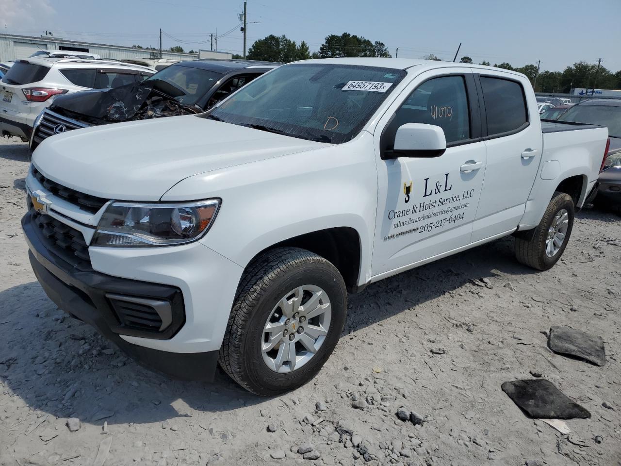 CHEVROLET COLORADO 2022 1gcgscen0n1214681