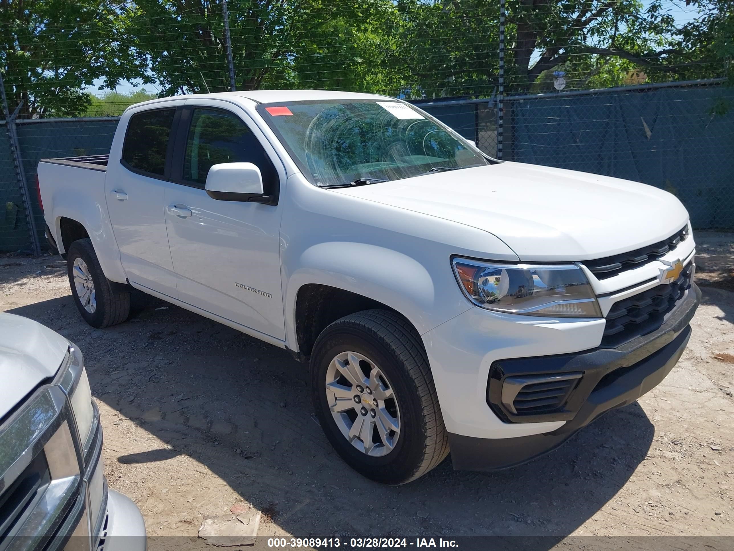 CHEVROLET COLORADO 2021 1gcgscen1m1135759