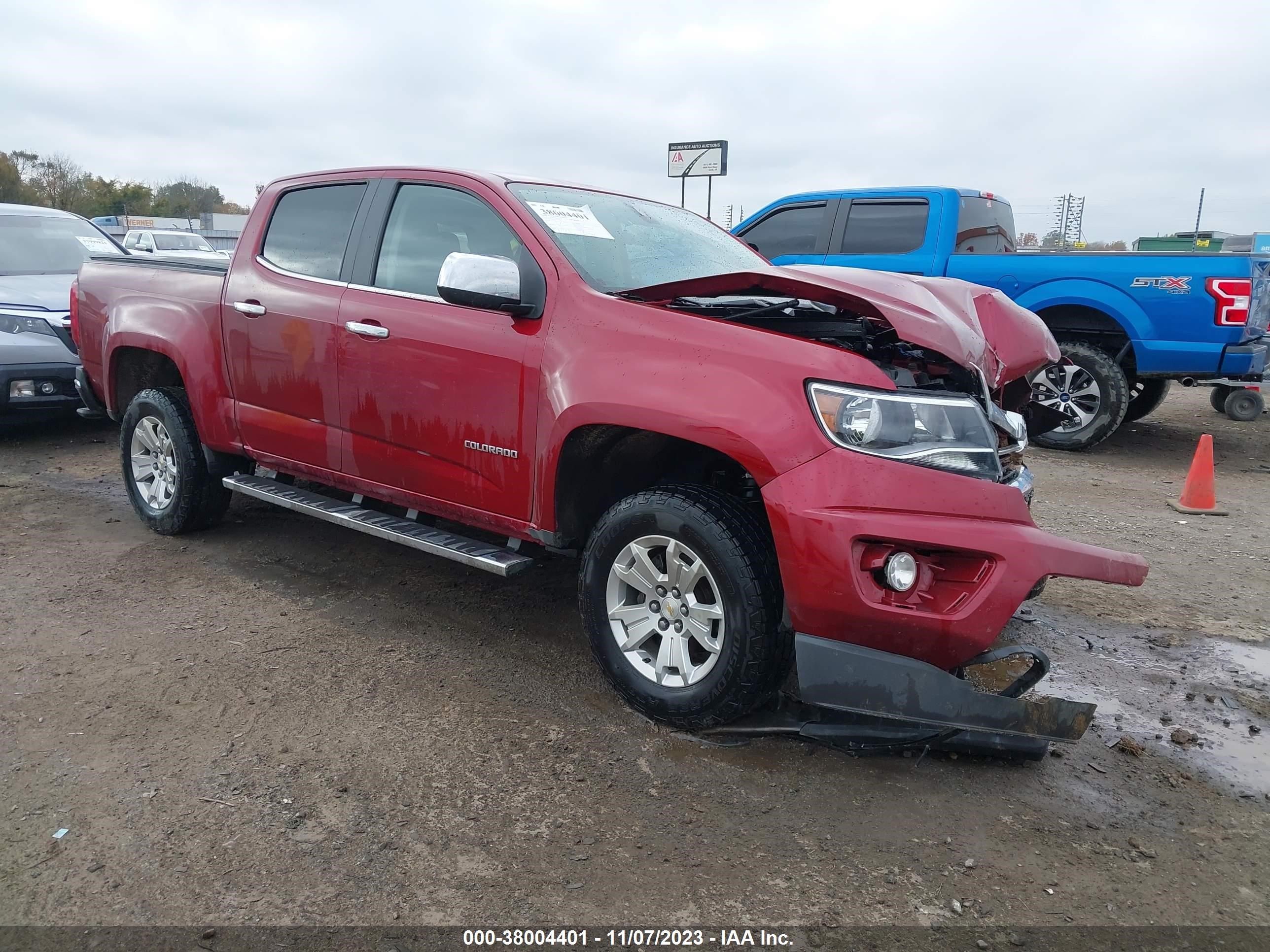 CHEVROLET COLORADO 2018 1gcgscen2j1309074