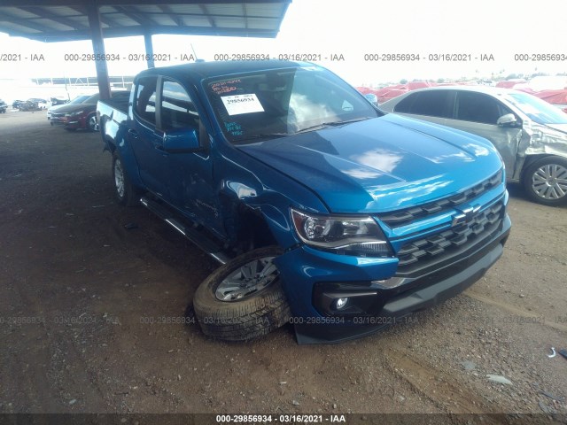 CHEVROLET COLORADO 2021 1gcgscen6m1122960