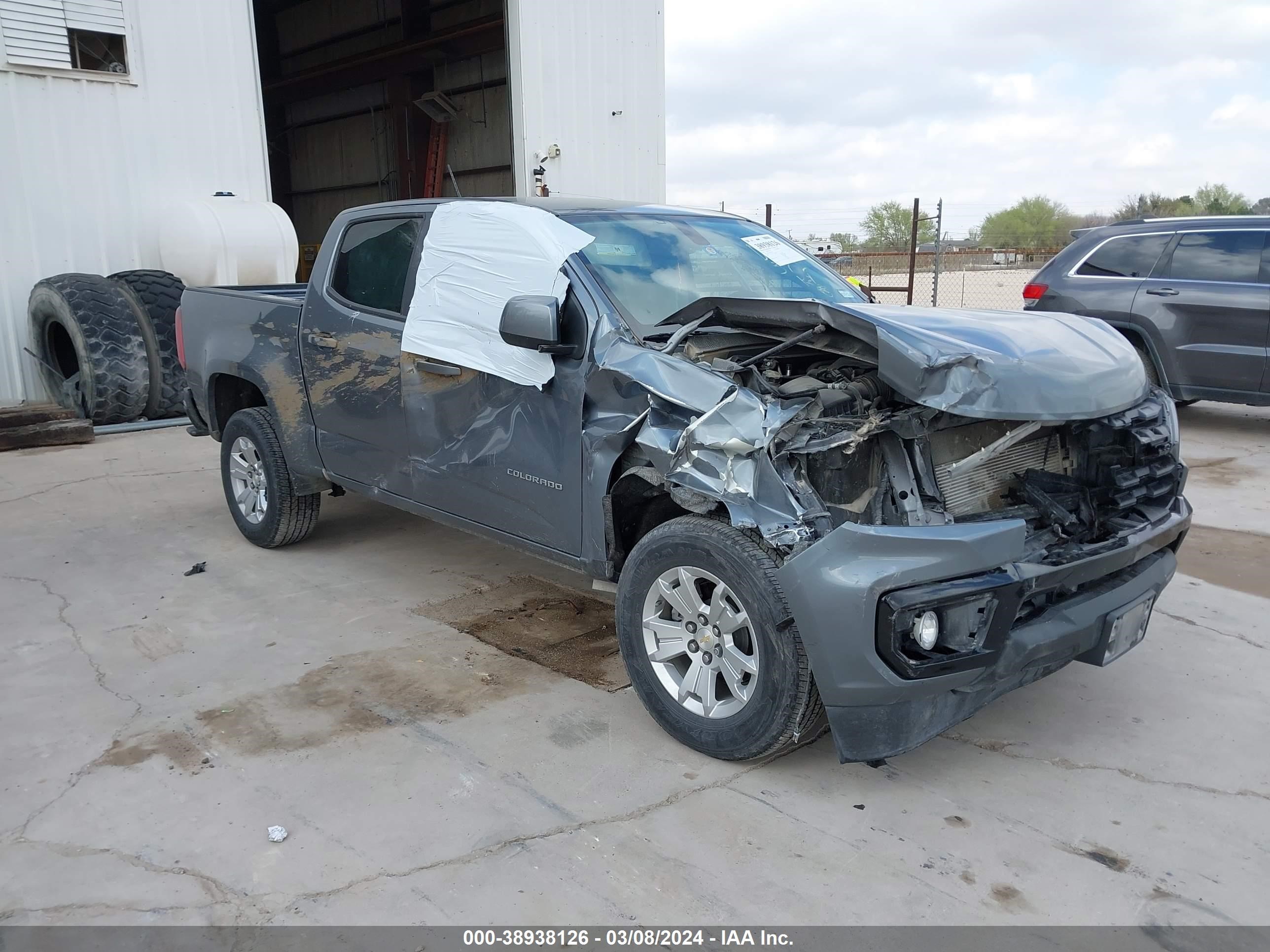 CHEVROLET COLORADO 2021 1gcgscen6m1227563