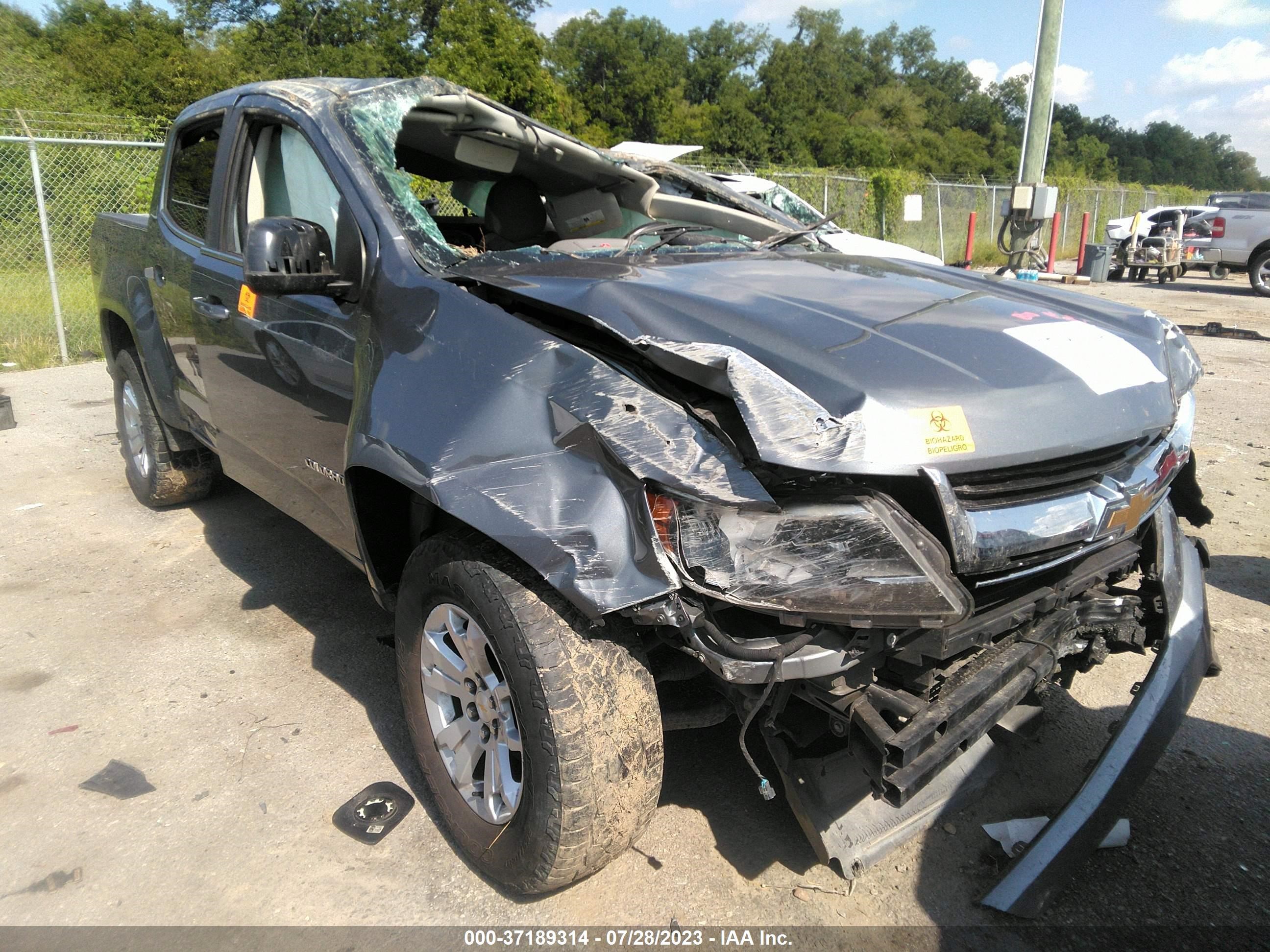 CHEVROLET COLORADO 2018 1gcgscen7j1277805