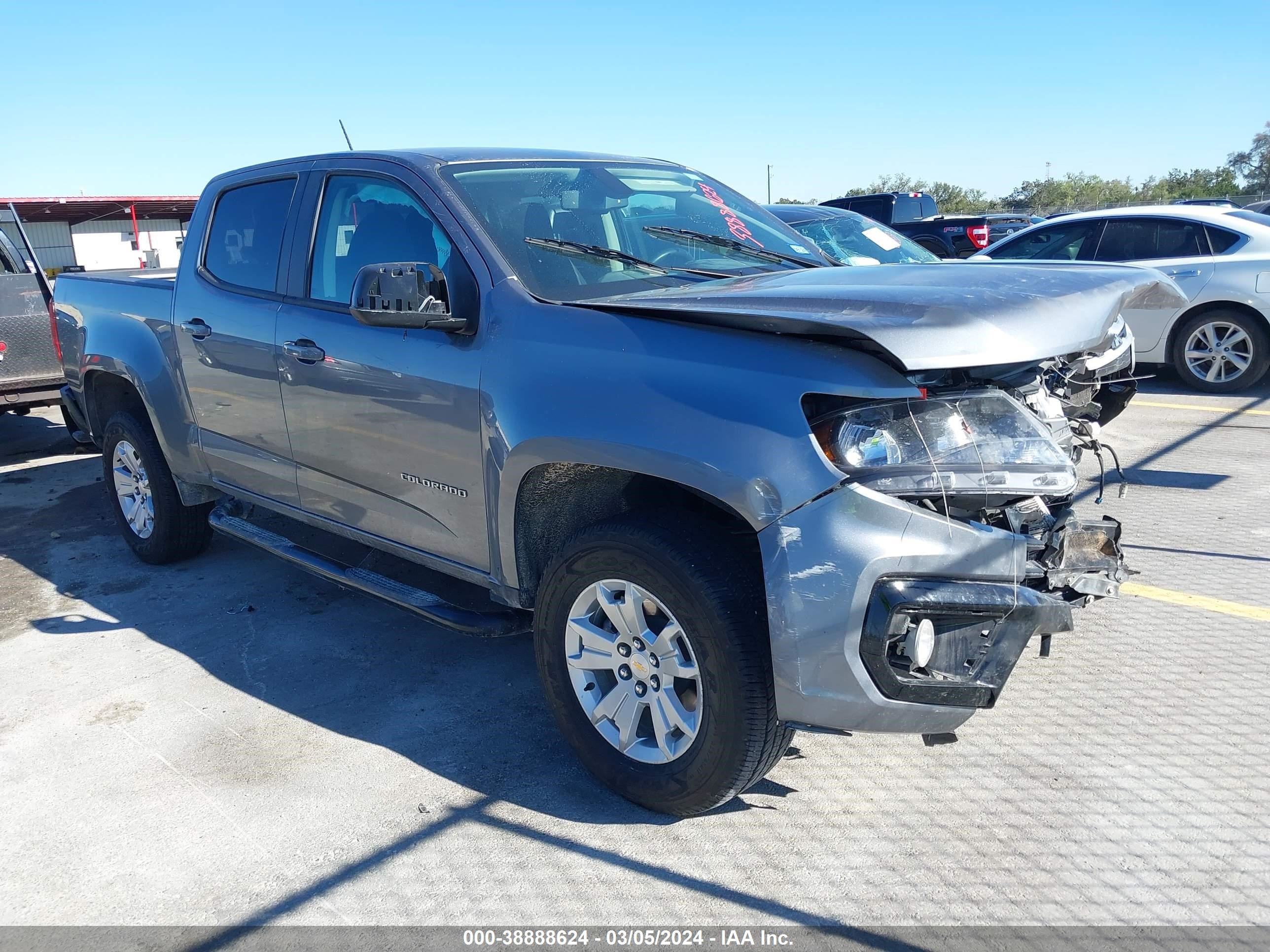 CHEVROLET COLORADO 2021 1gcgscen7m1129562