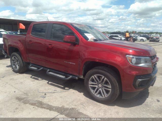 CHEVROLET COLORADO 2021 1gcgscen8m1294312