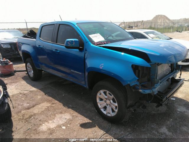 CHEVROLET COLORADO 2021 1gcgscenxm1230370