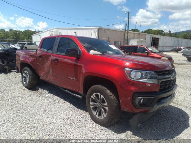 CHEVROLET COLORADO 2021 1gcgsden2m1129670