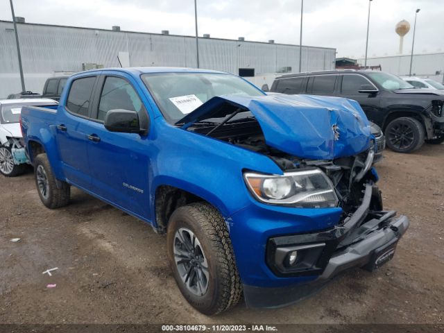 CHEVROLET COLORADO 2021 1gcgsden8m1200726