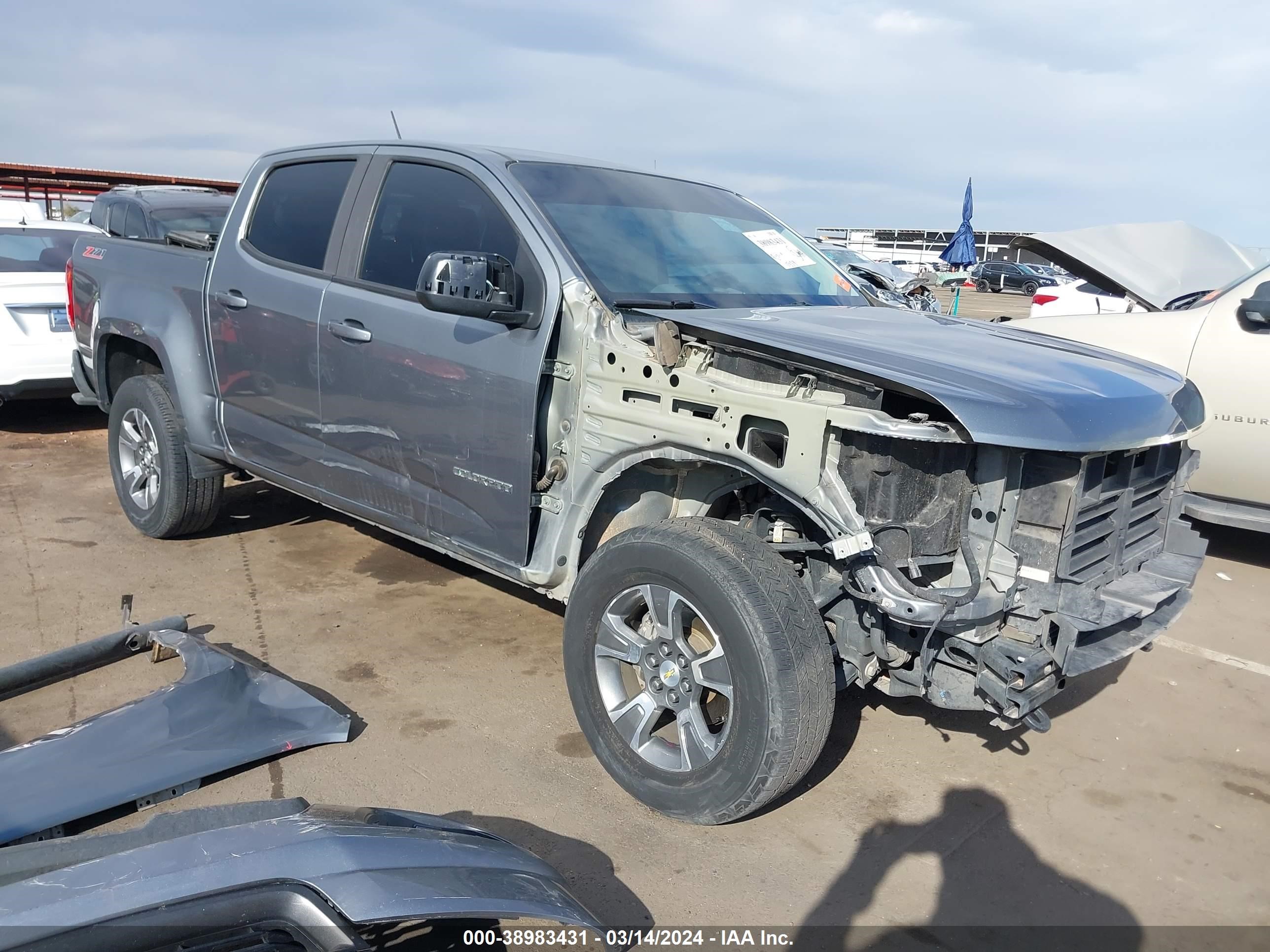 CHEVROLET COLORADO 2018 1gcgsdenxj1269851