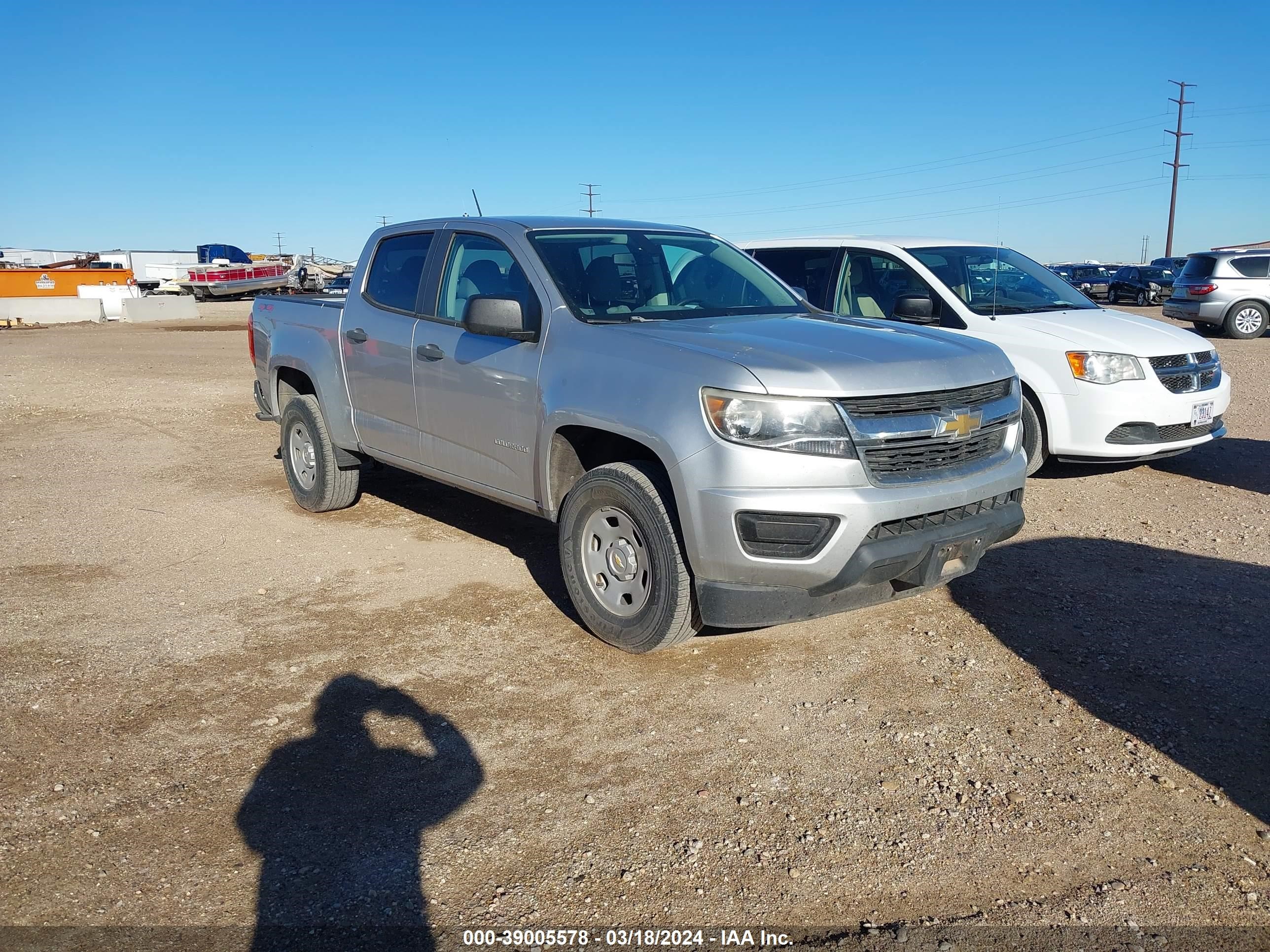 CHEVROLET COLORADO 2015 1gcgtae34f1226785