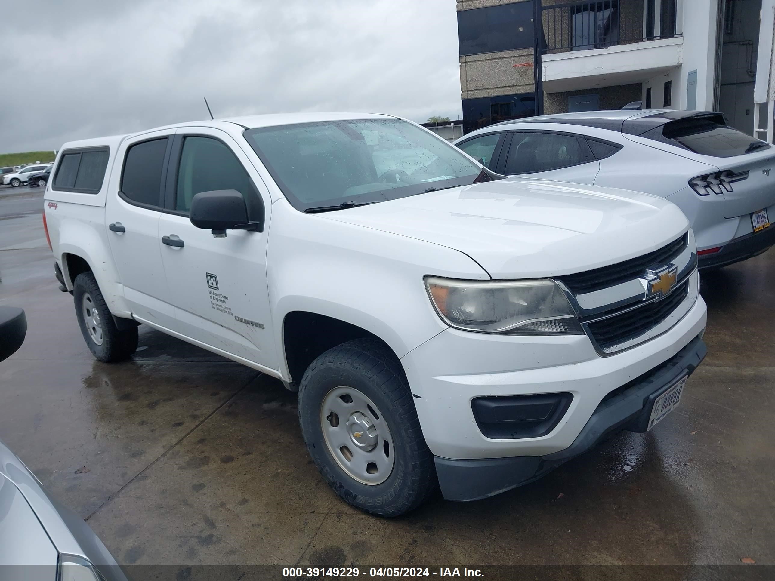 CHEVROLET COLORADO 2015 1gcgtae38f1224294