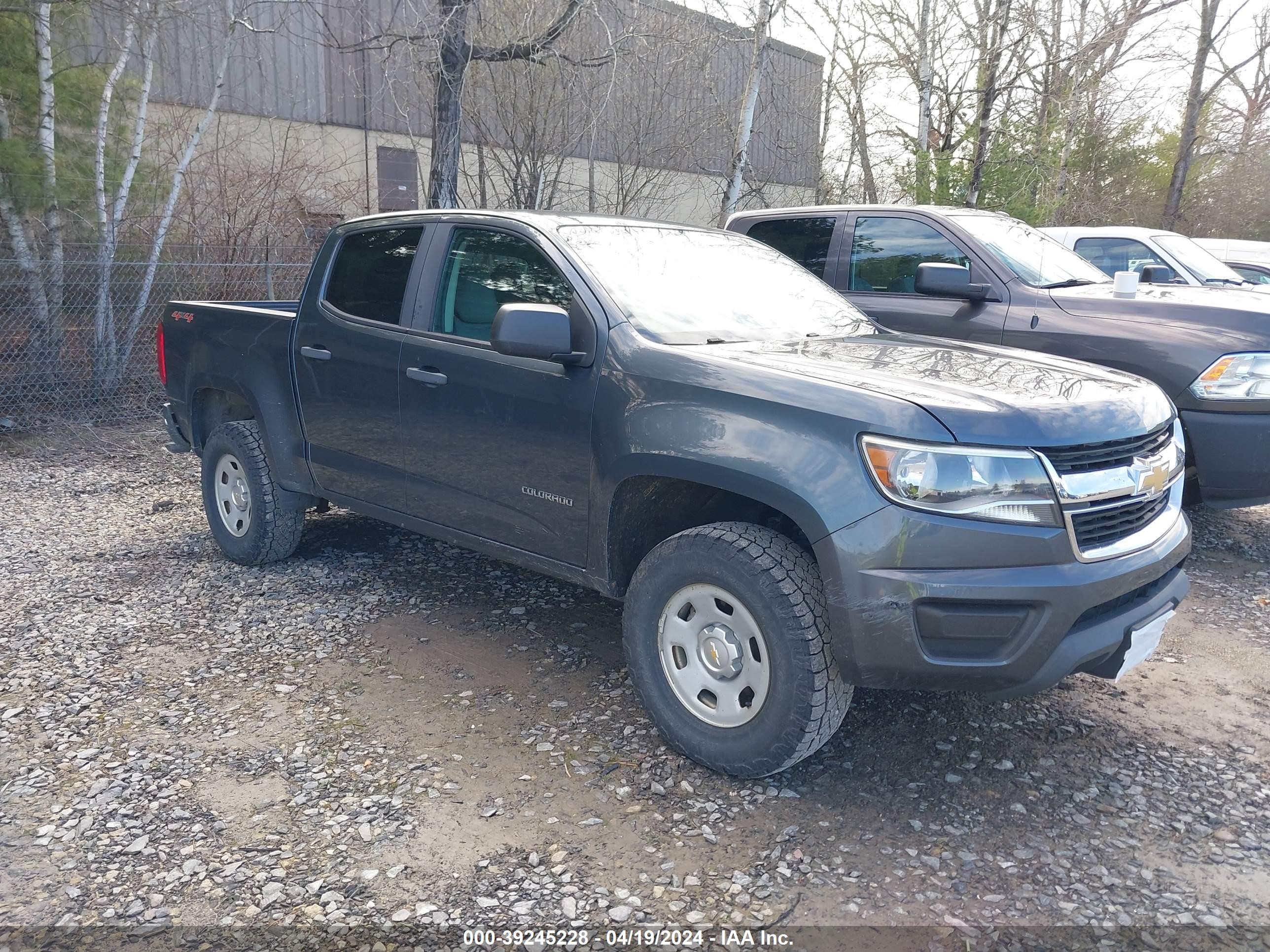 CHEVROLET COLORADO 2015 1gcgtae3xf1227083