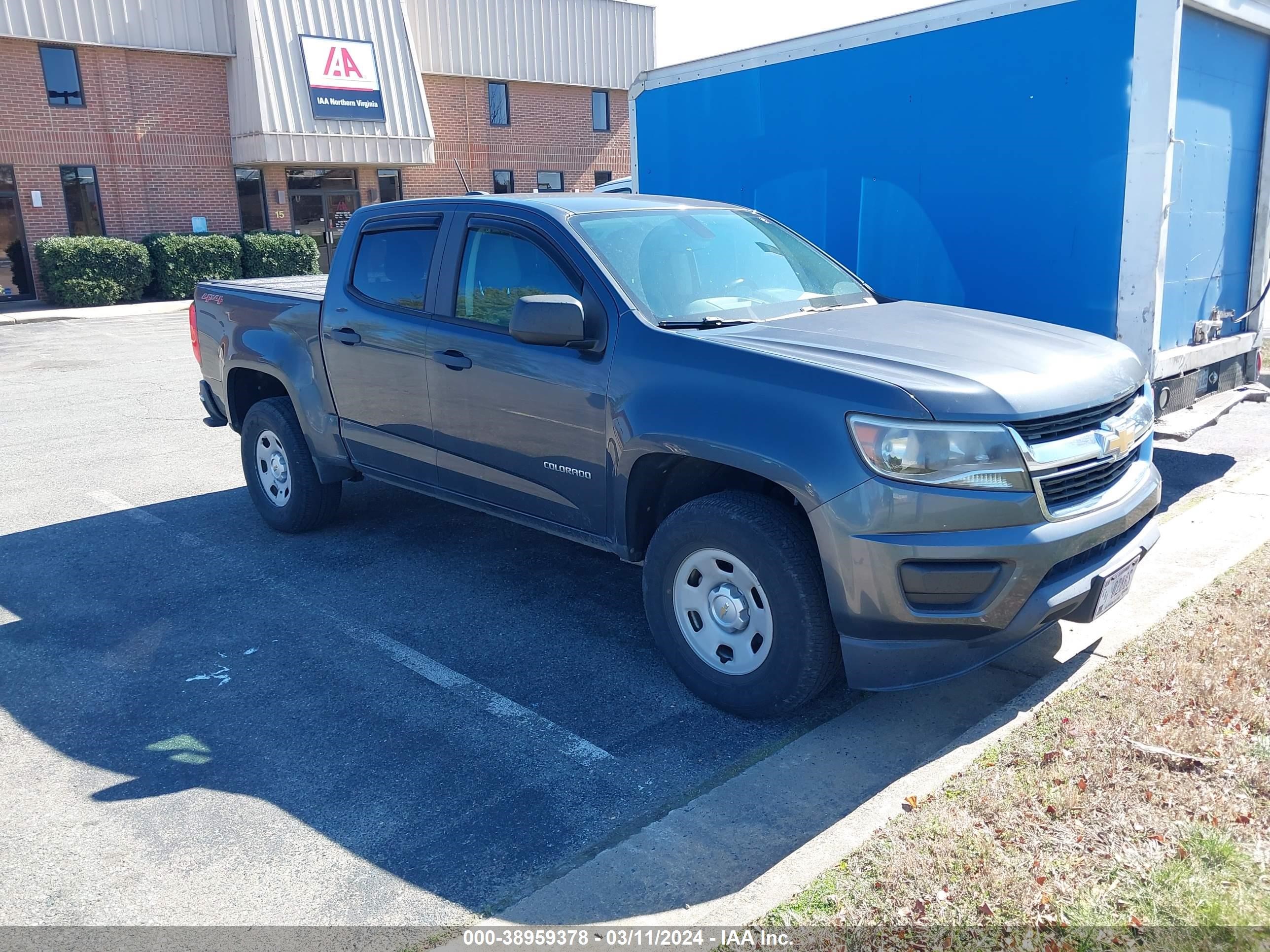 CHEVROLET COLORADO 2016 1gcgtbe36g1284856