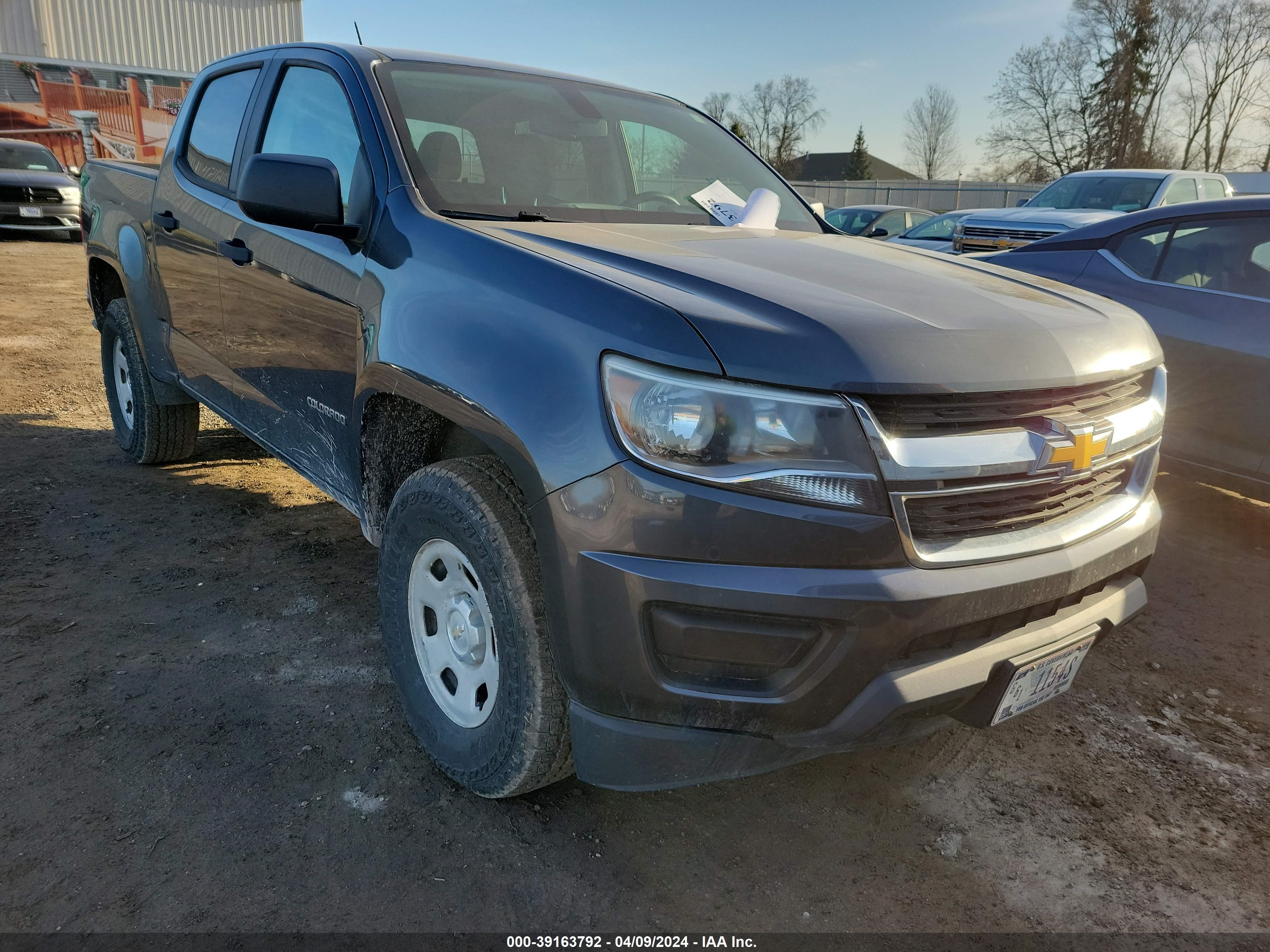 CHEVROLET COLORADO 2016 1gcgtbe37g1270187