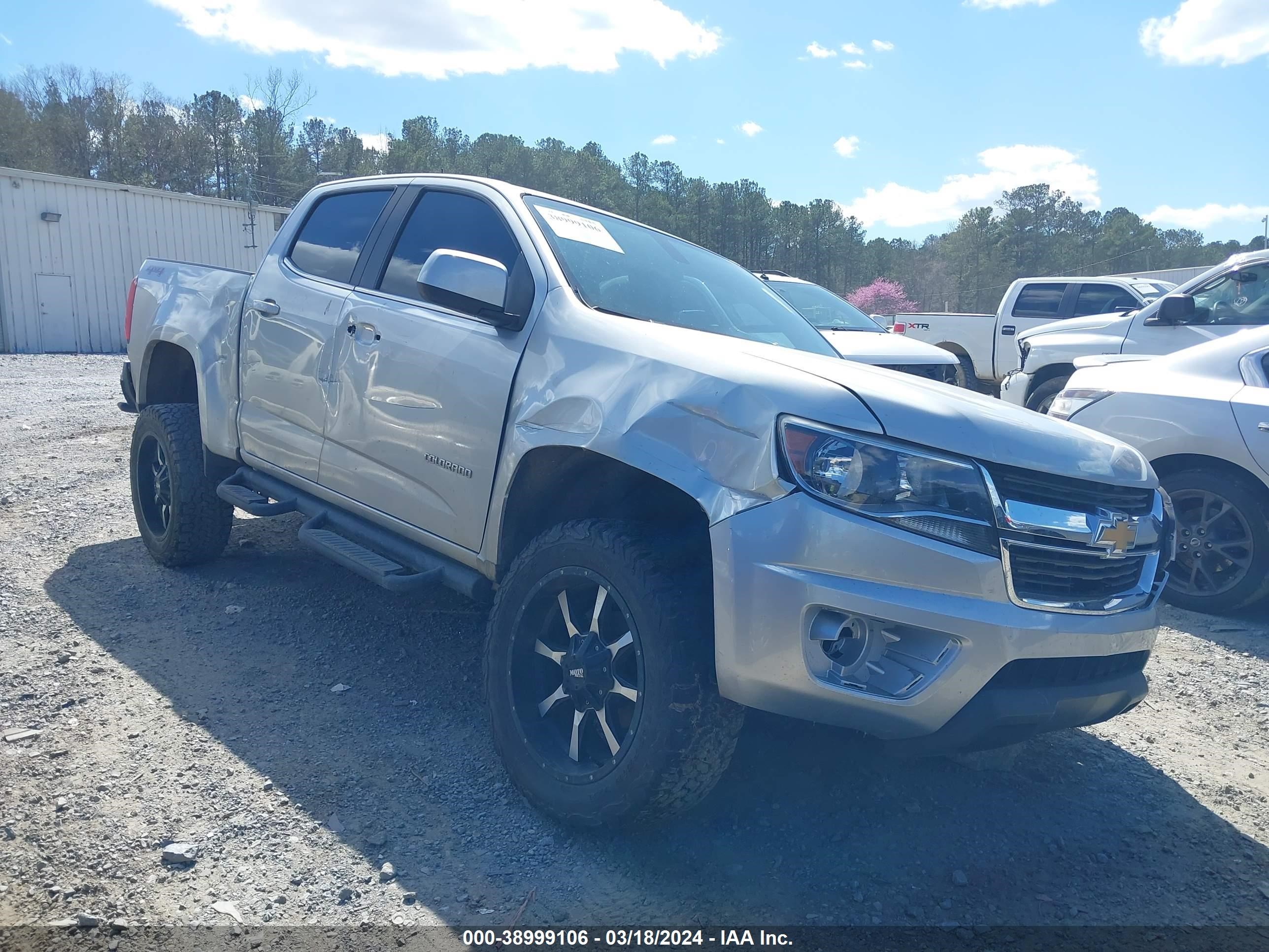 CHEVROLET COLORADO 2016 1gcgtbe37g1376364